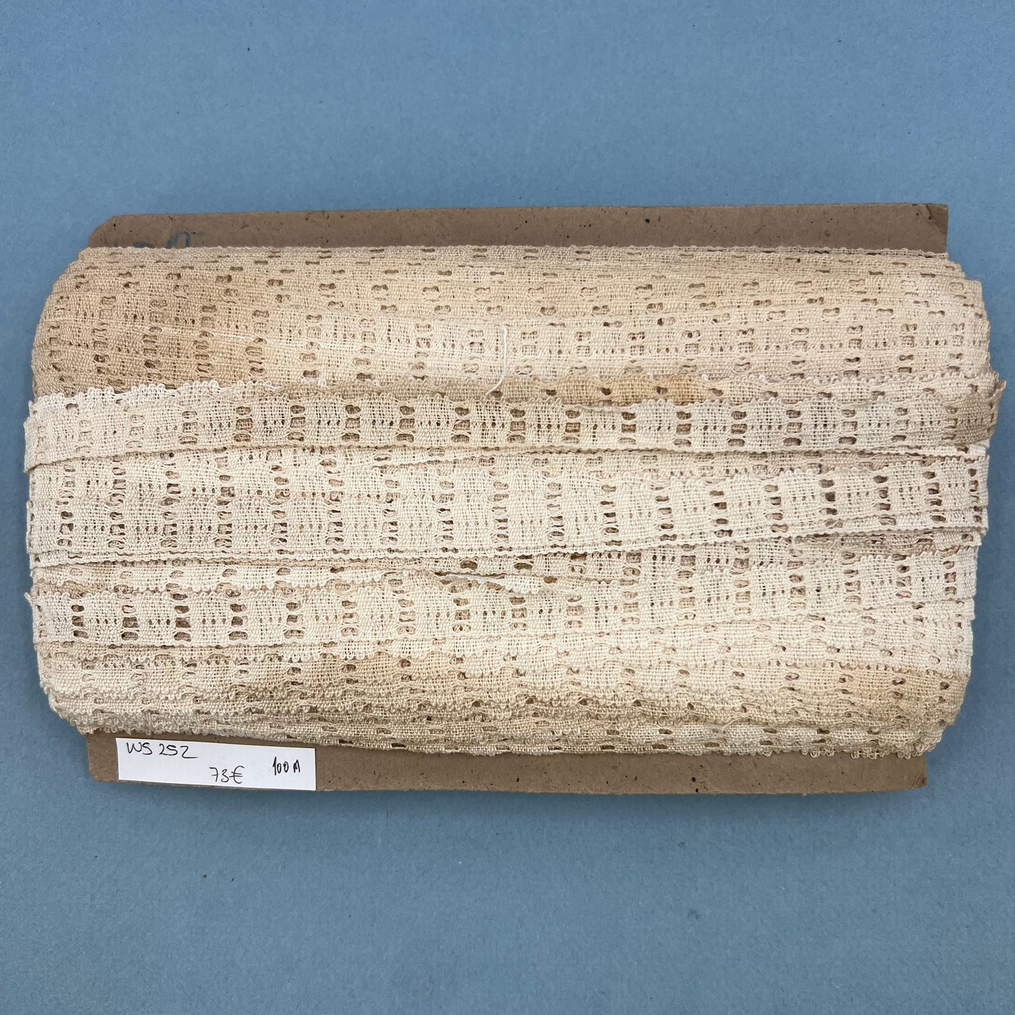 Wholesale Vintage French Lace Trim – 100m – Le Puy-en-Velay Cotton Lace