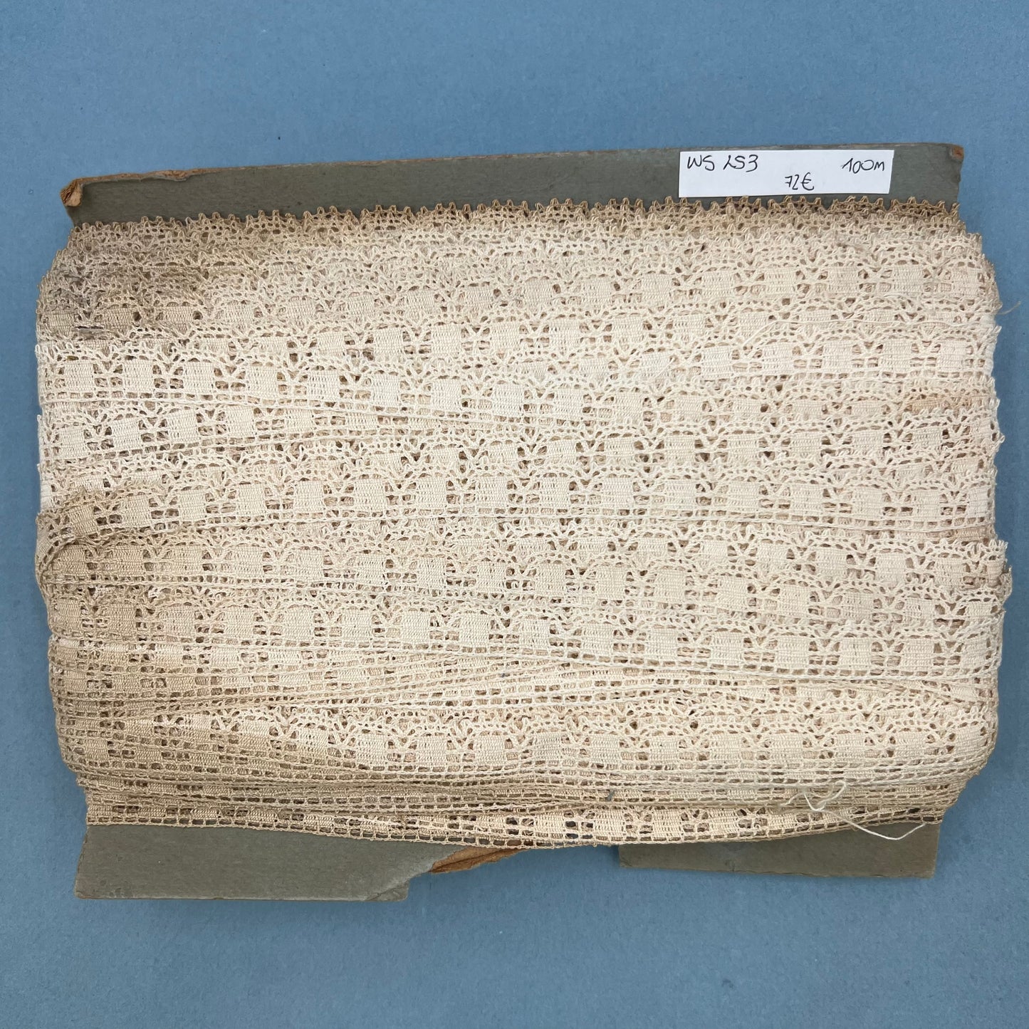 Wholesale Vintage French Lace Trim – 100m – Le Puy-en-Velay Cotton Lace