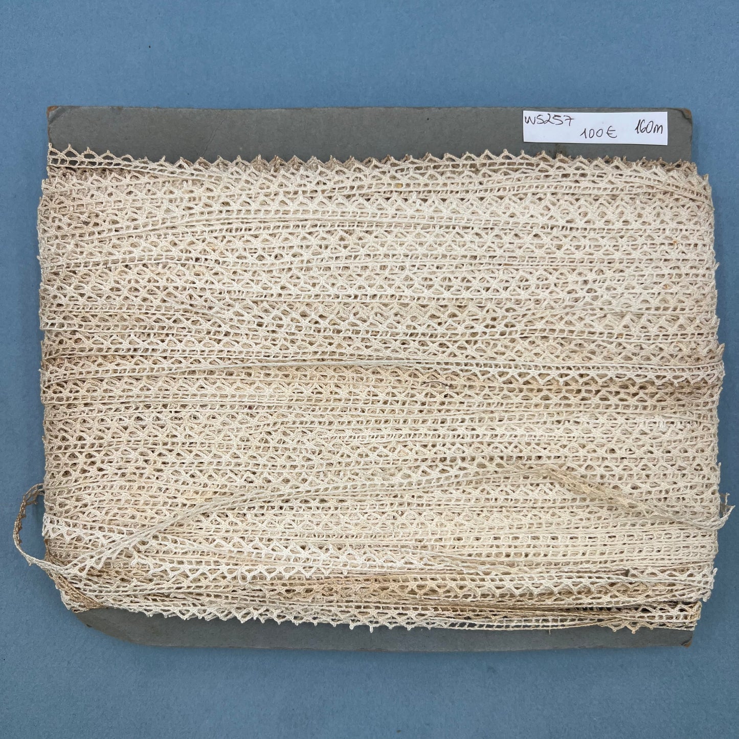 Wholesale Vintage French Lace Trim – 160m – Le Puy-en-Velay Cotton Lace