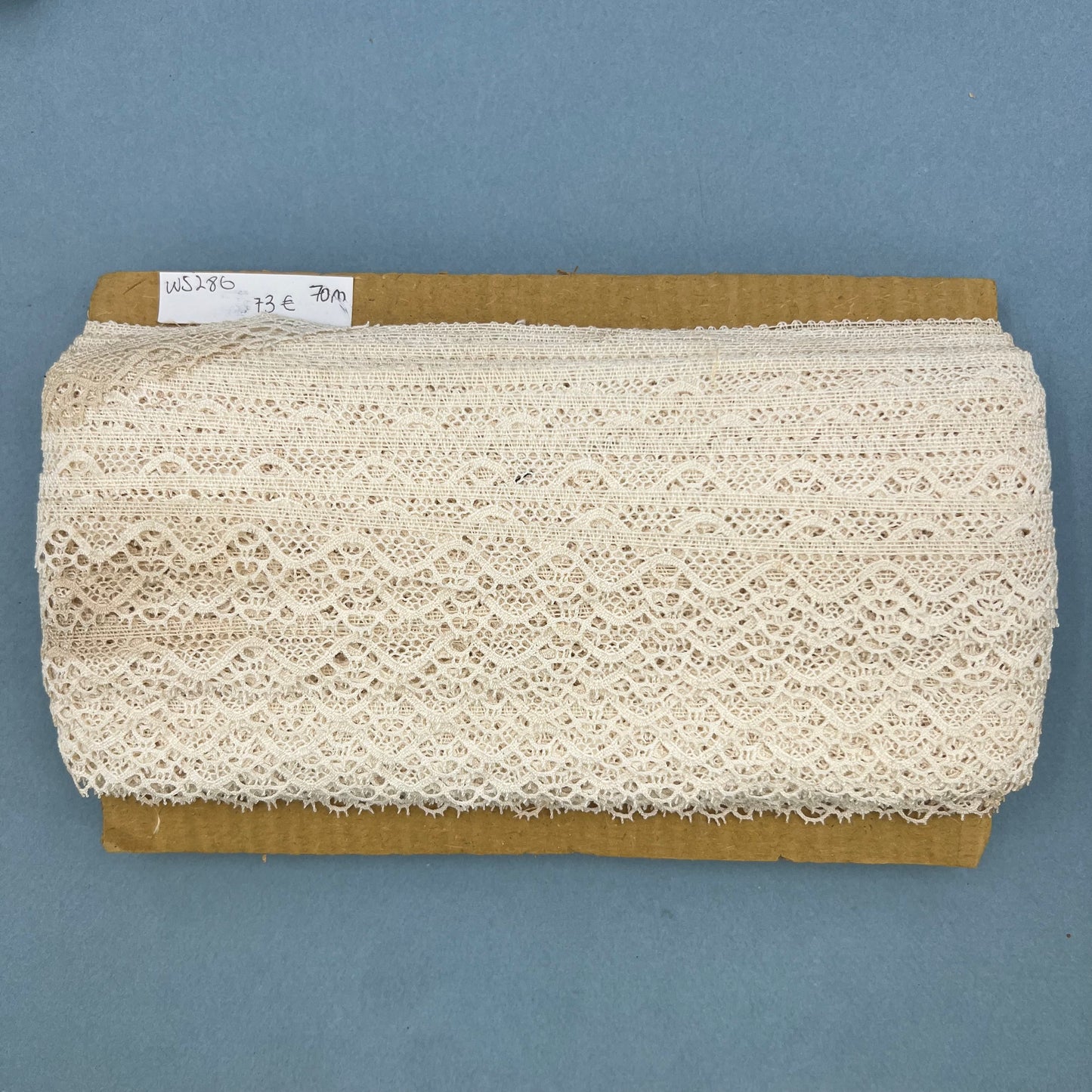 Wholesale Vintage French Lace Trim – 70m – Le Puy-en-Velay Cotton Lace
