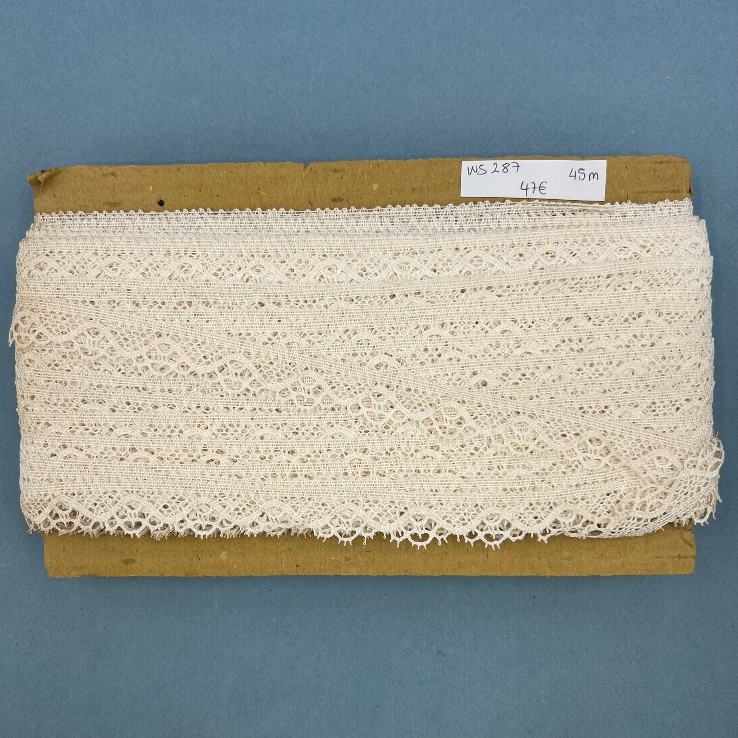 Wholesale Vintage French Lace Trim – 45m – Le Puy-en-Velay Cotton Lace