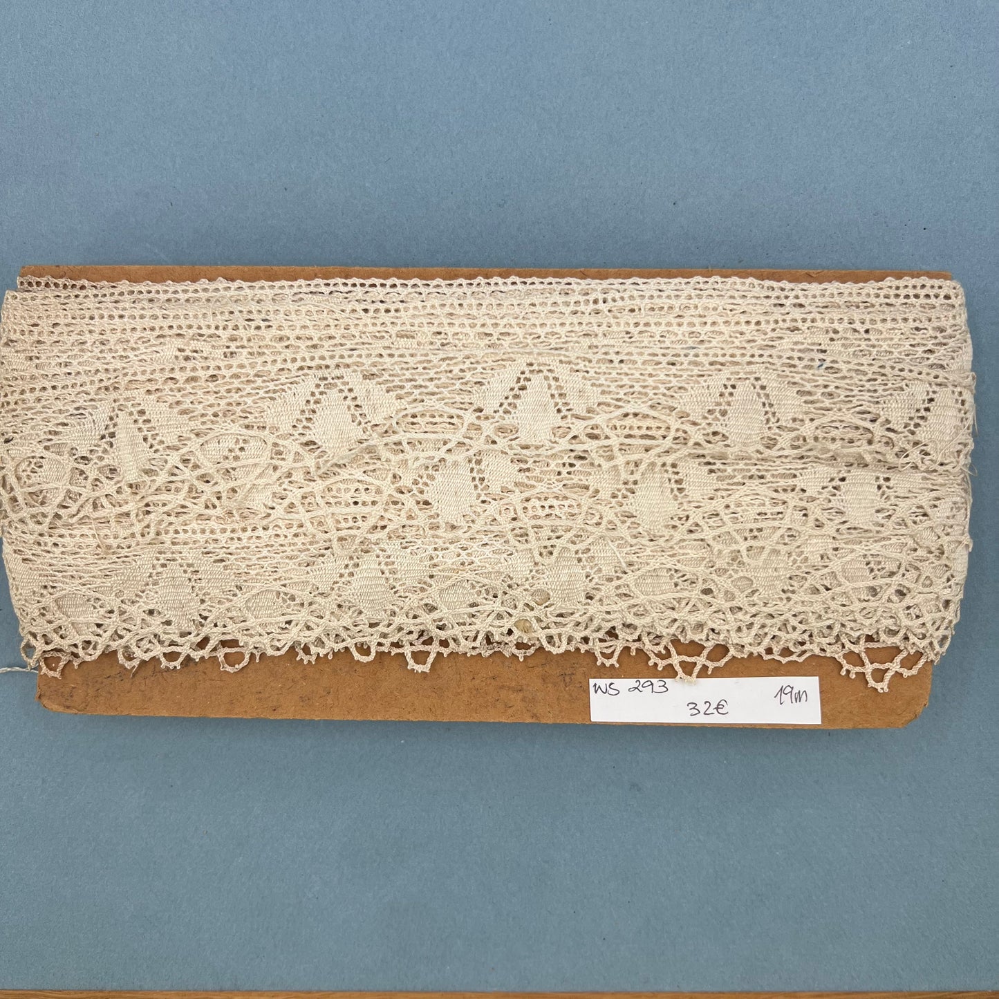 Wholesale Vintage French Lace Trim – 19m – Le Puy-en-Velay Cotton Lace