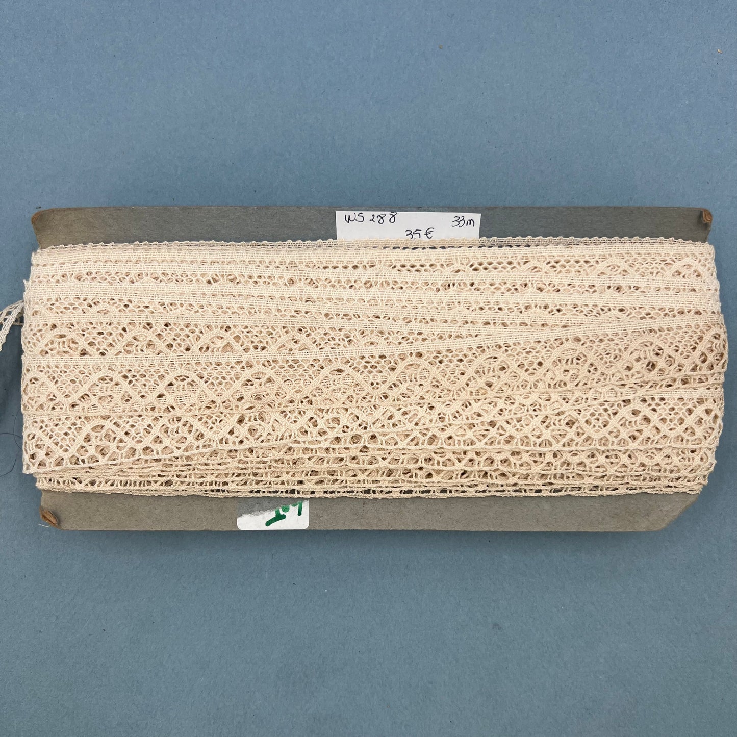 Wholesale Vintage French Lace Trim – 33m – Le Puy-en-Velay Cotton Lace