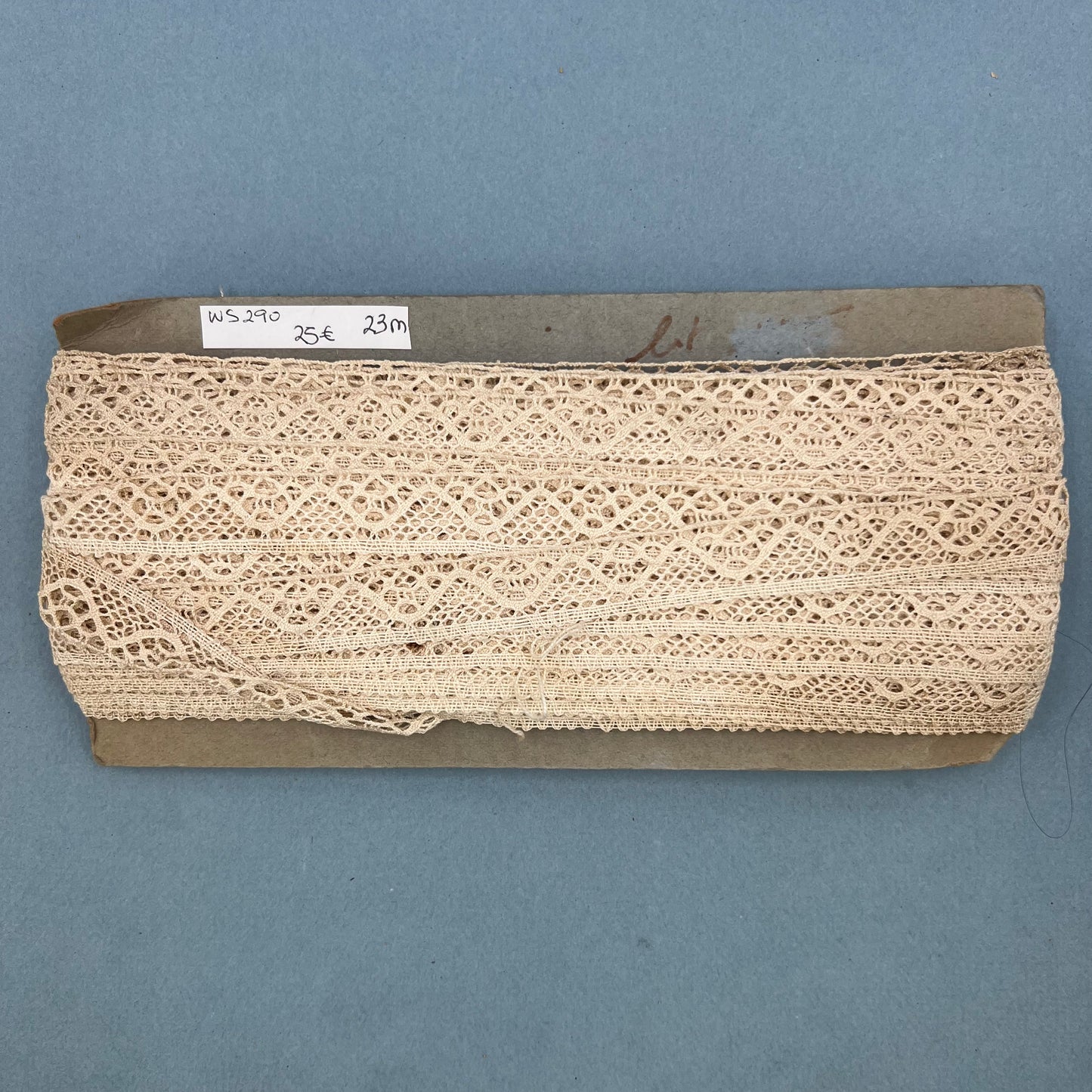 Wholesale Vintage French Lace Trim – 23m – Le Puy-en-Velay Cotton Lace