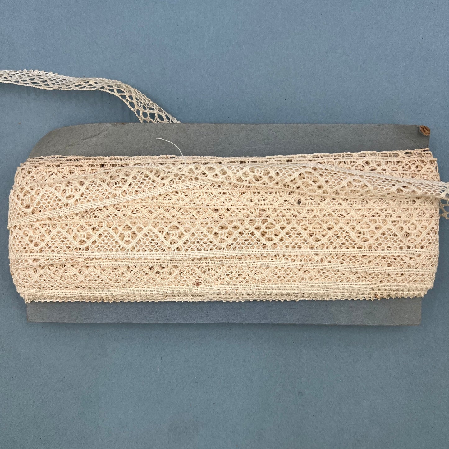 Wholesale Vintage French Lace Trim – 33m – Le Puy-en-Velay Cotton Lace