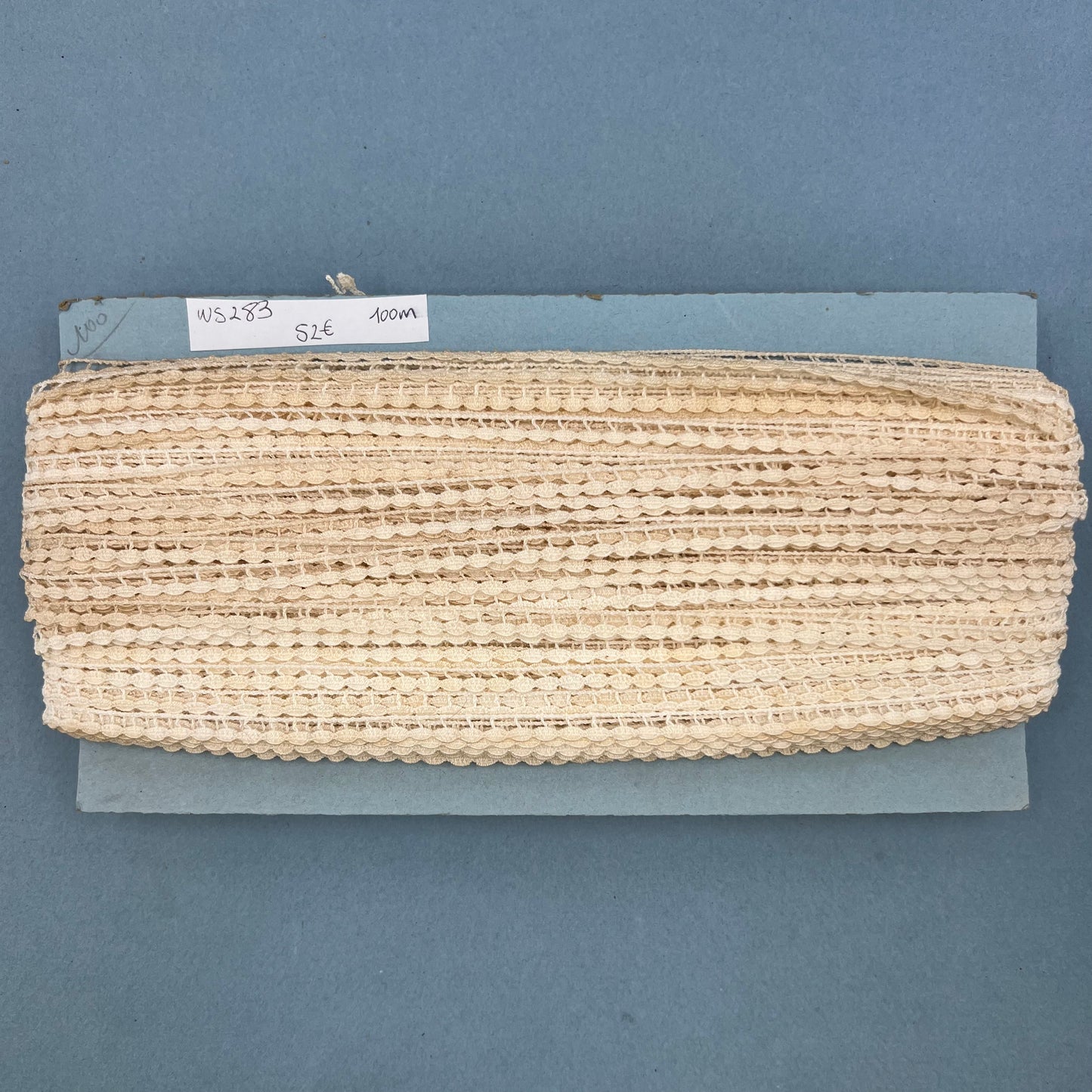 Wholesale Vintage French Lace Trim – 100m – Le Puy-en-Velay Cotton Lace