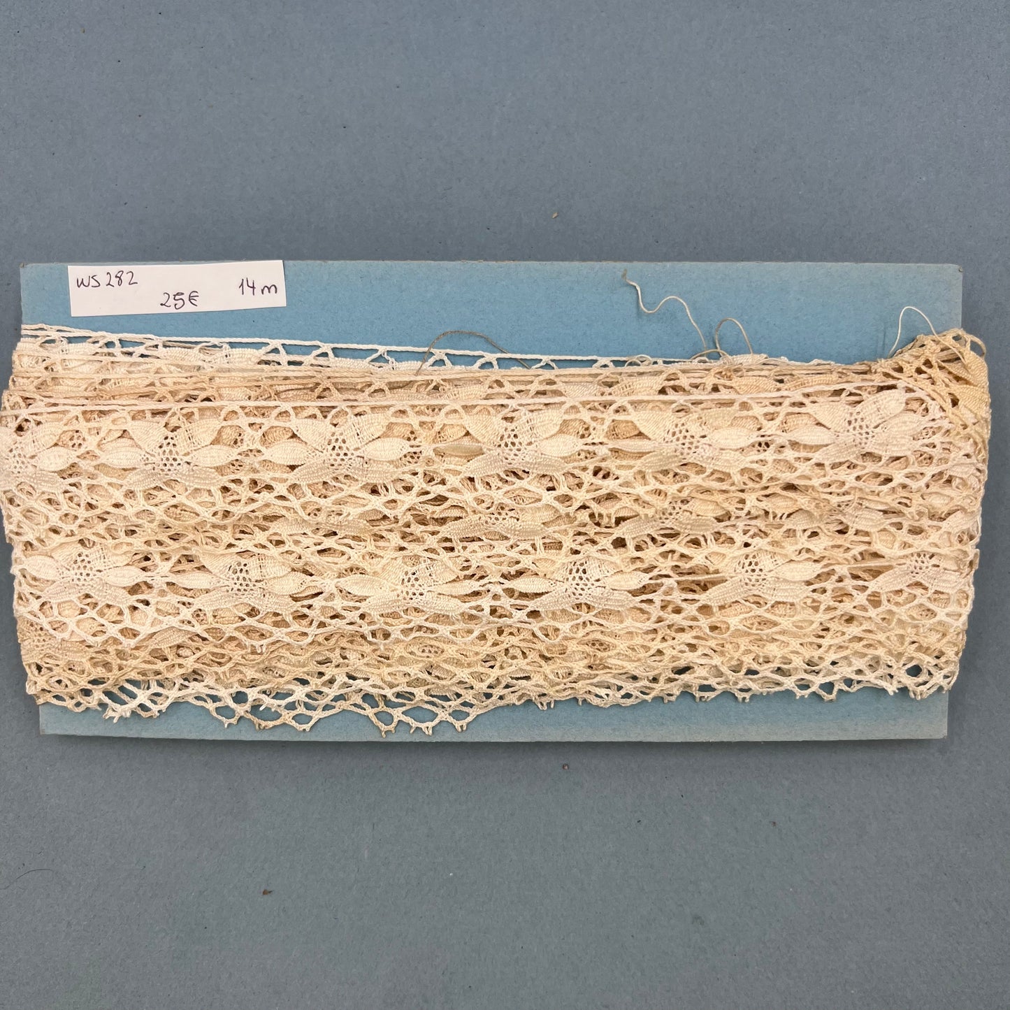 Wholesale Vintage French Lace Trim – 14m – Le Puy-en-Velay Cotton Lace