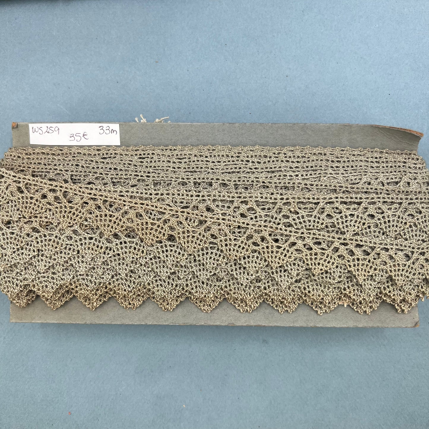 Wholesale Vintage French Lace Trim – 33m – Le Puy-en-Velay Cotton Lace