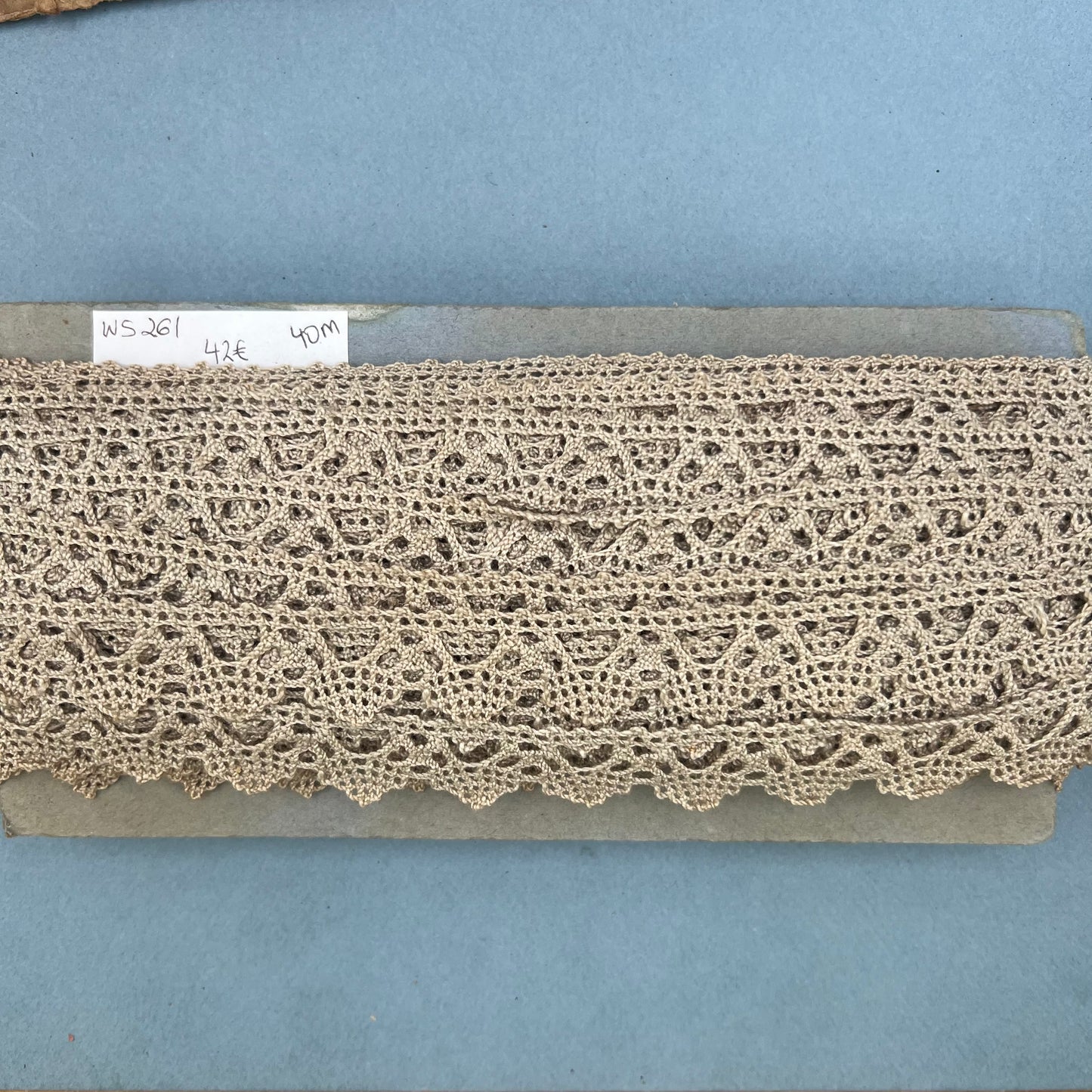 Wholesale Vintage French Lace Trim – 40m – Le Puy-en-Velay Cotton Lace
