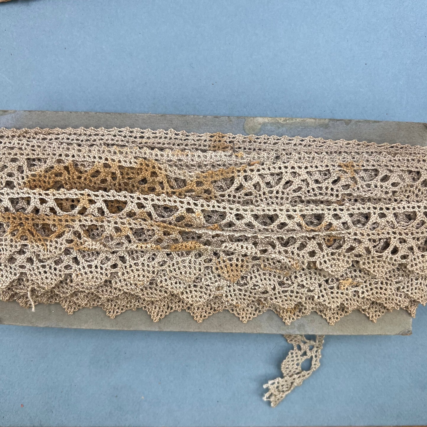 Wholesale Vintage French Lace Trim – 40m – Le Puy-en-Velay Cotton Lace