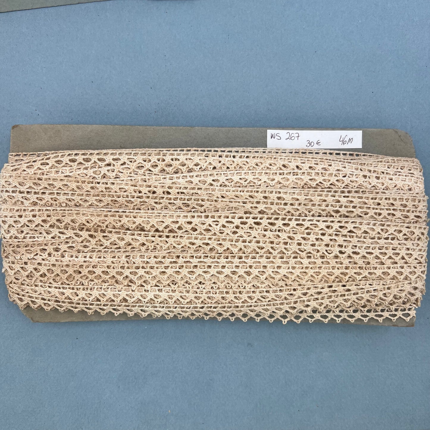 Wholesale Vintage French Lace Trim – 46m – Le Puy-en-Velay Cotton Lace