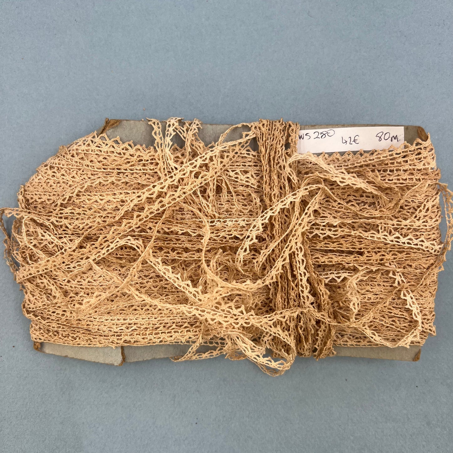 Wholesale Vintage French Lace Trim –80m– Le Puy-en-Velay Cotton Lace