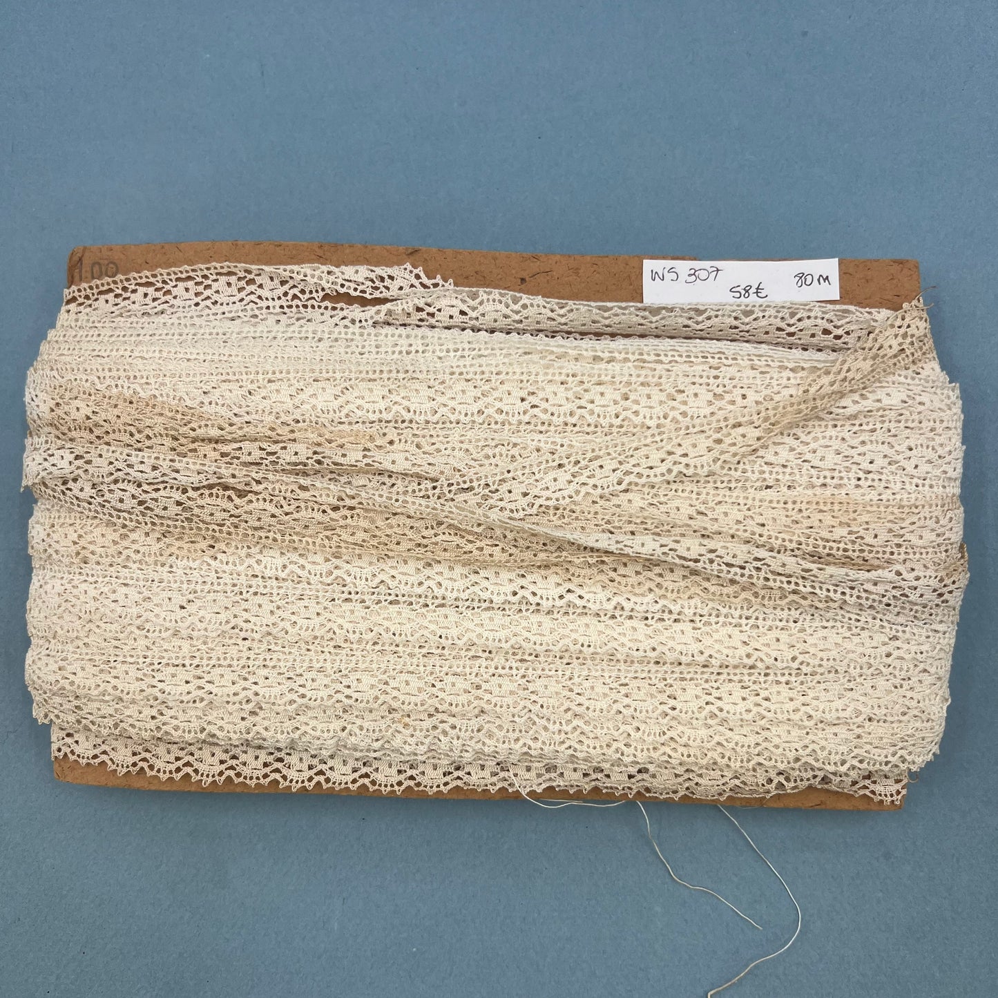 Wholesale Vintage French Lace Trim – 80m – Le Puy-en-Velay Cotton Lace