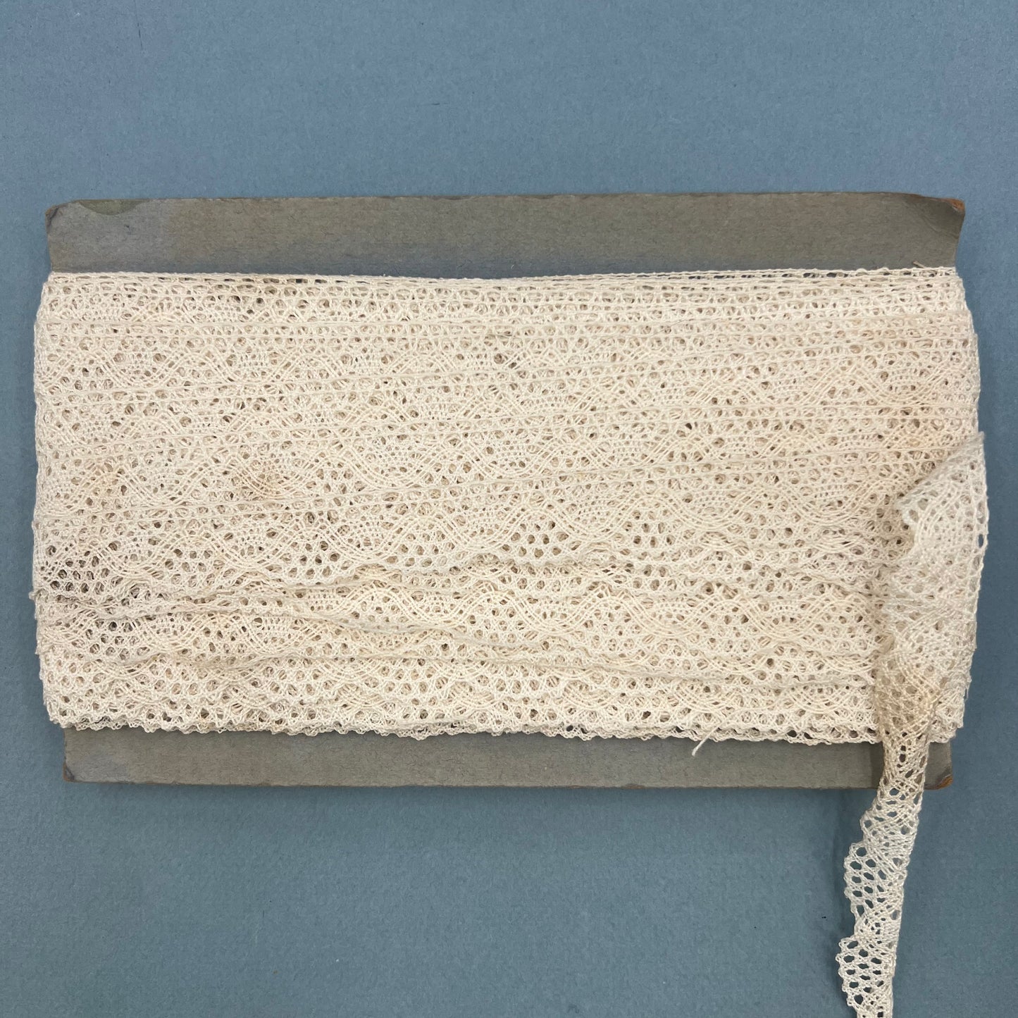 Wholesale Vintage French Lace Trim – 33m – Le Puy-en-Velay Cotton Lace