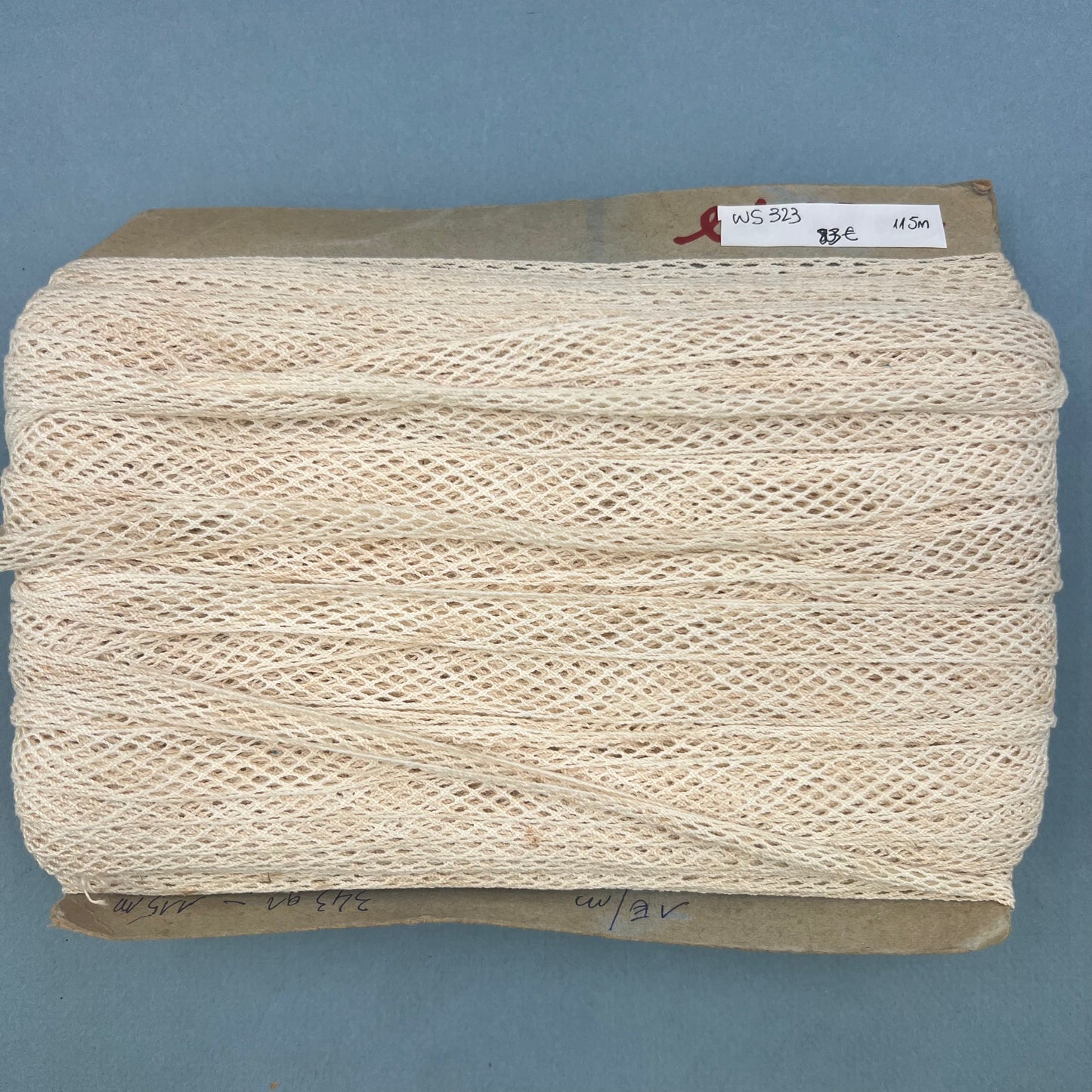 Wholesale Vintage French Lace Trim – 115m – Le Puy-en-Velay Cotton Lace