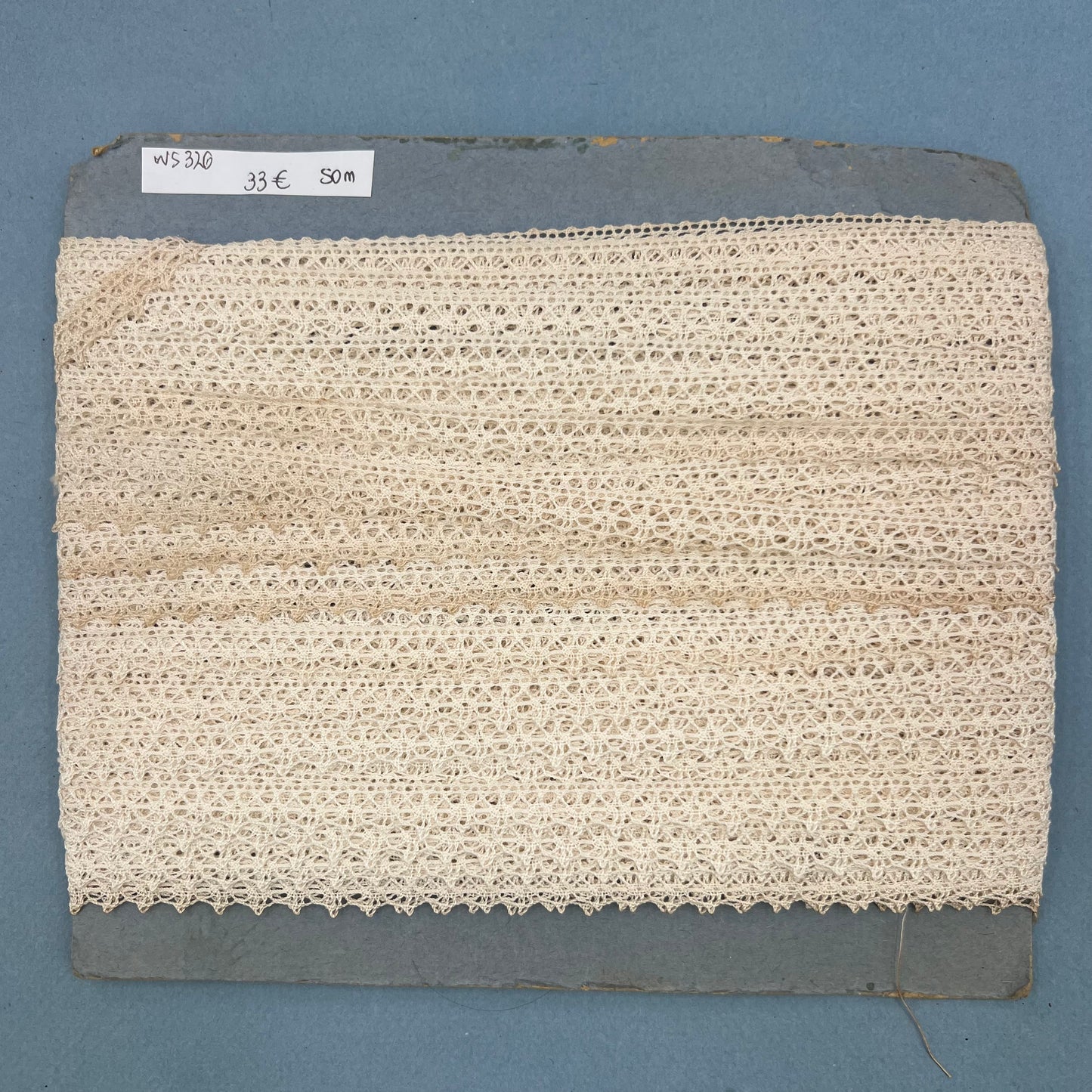 Wholesale Vintage French Lace Trim – 50m – Le Puy-en-Velay Cotton Lace