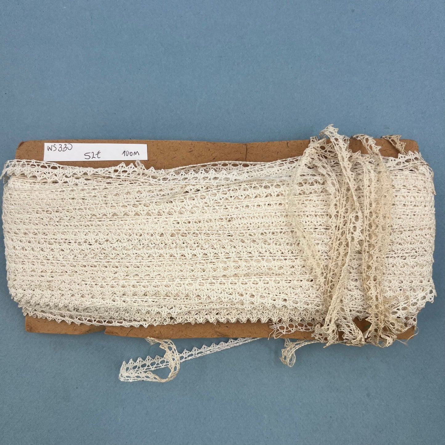 Wholesale Vintage French Lace Trim – 100m – Le Puy-en-Velay Cotton Lace