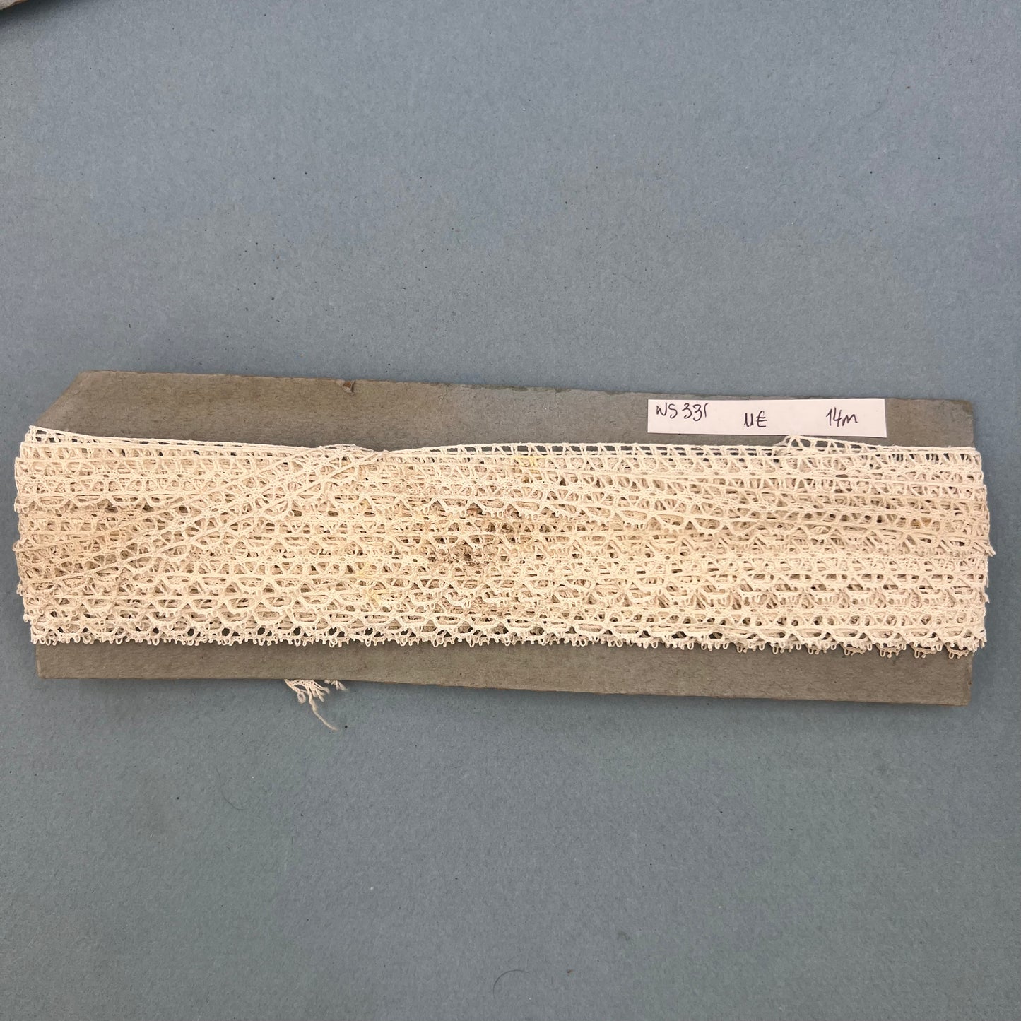 Wholesale Vintage French Lace Trim – 14m – Le Puy-en-Velay Cotton Lace