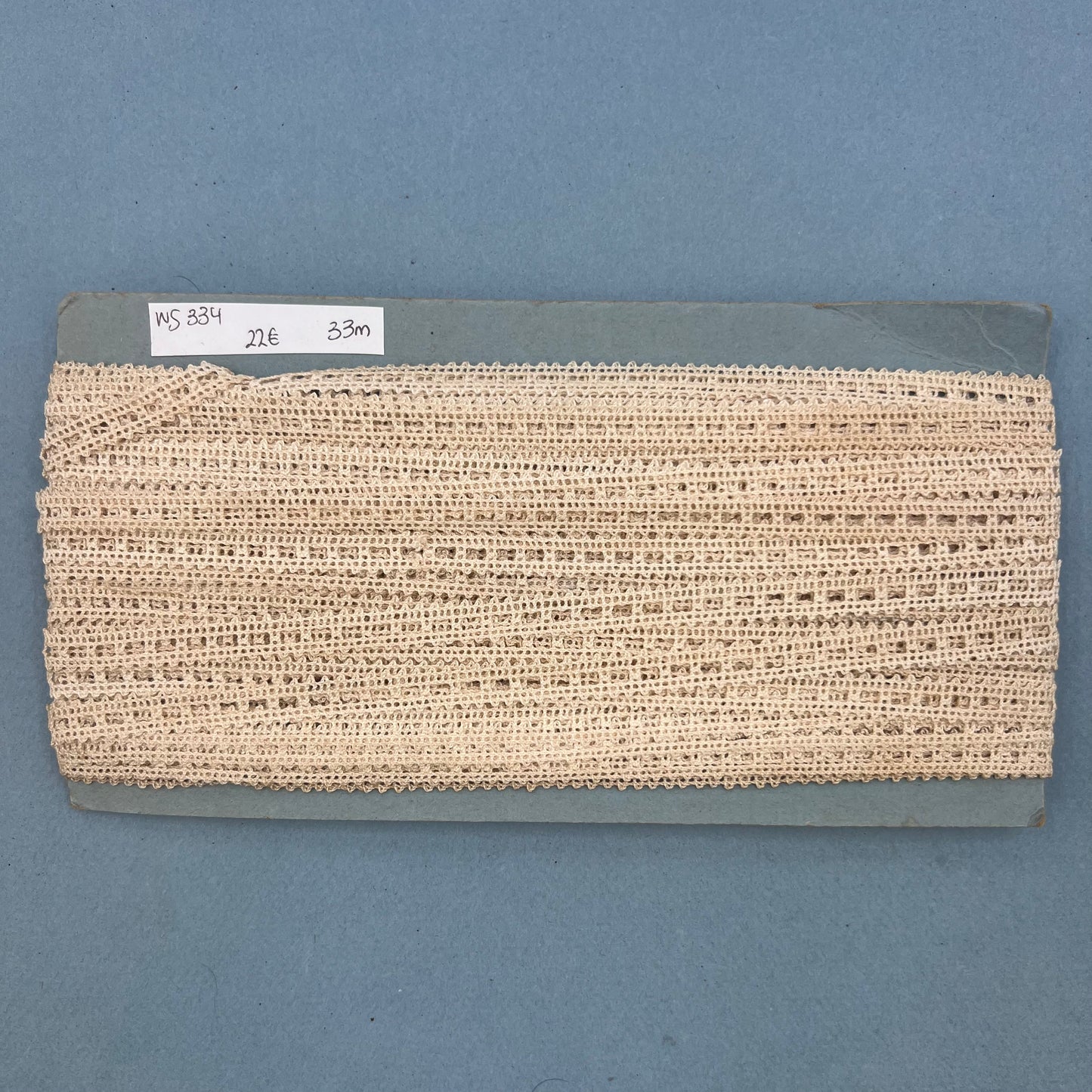 Wholesale Vintage French Lace Trim – 33m – Le Puy-en-Velay Cotton Lace