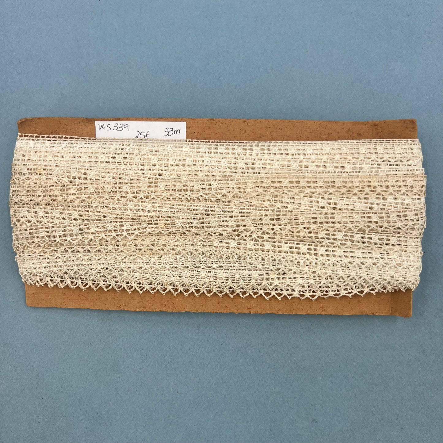 Wholesale Vintage French Lace Trim – 33m – Le Puy-en-Velay Cotton Lace