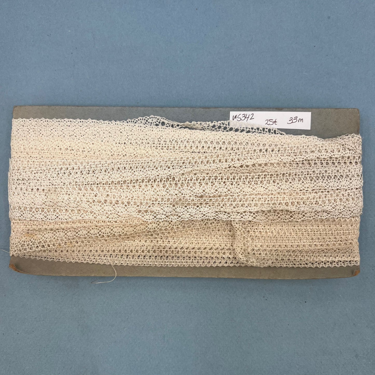 Wholesale Vintage French Lace Trim – 33m – Le Puy-en-Velay Cotton Lace