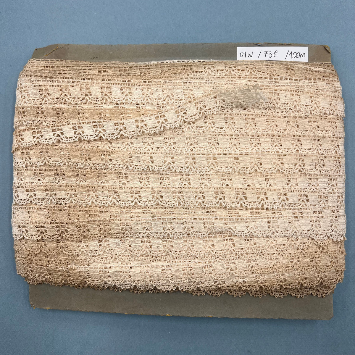 Wholesale Vintage French Lace Trim – 100m – Le Puy-en-Velay Cotton Lace