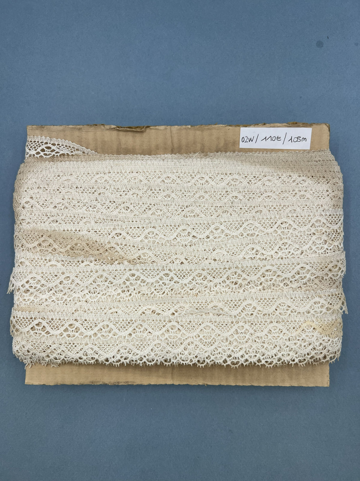 Wholesale Vintage French Lace Trim – 105 m – Le Puy-en-Velay Cotton Lace