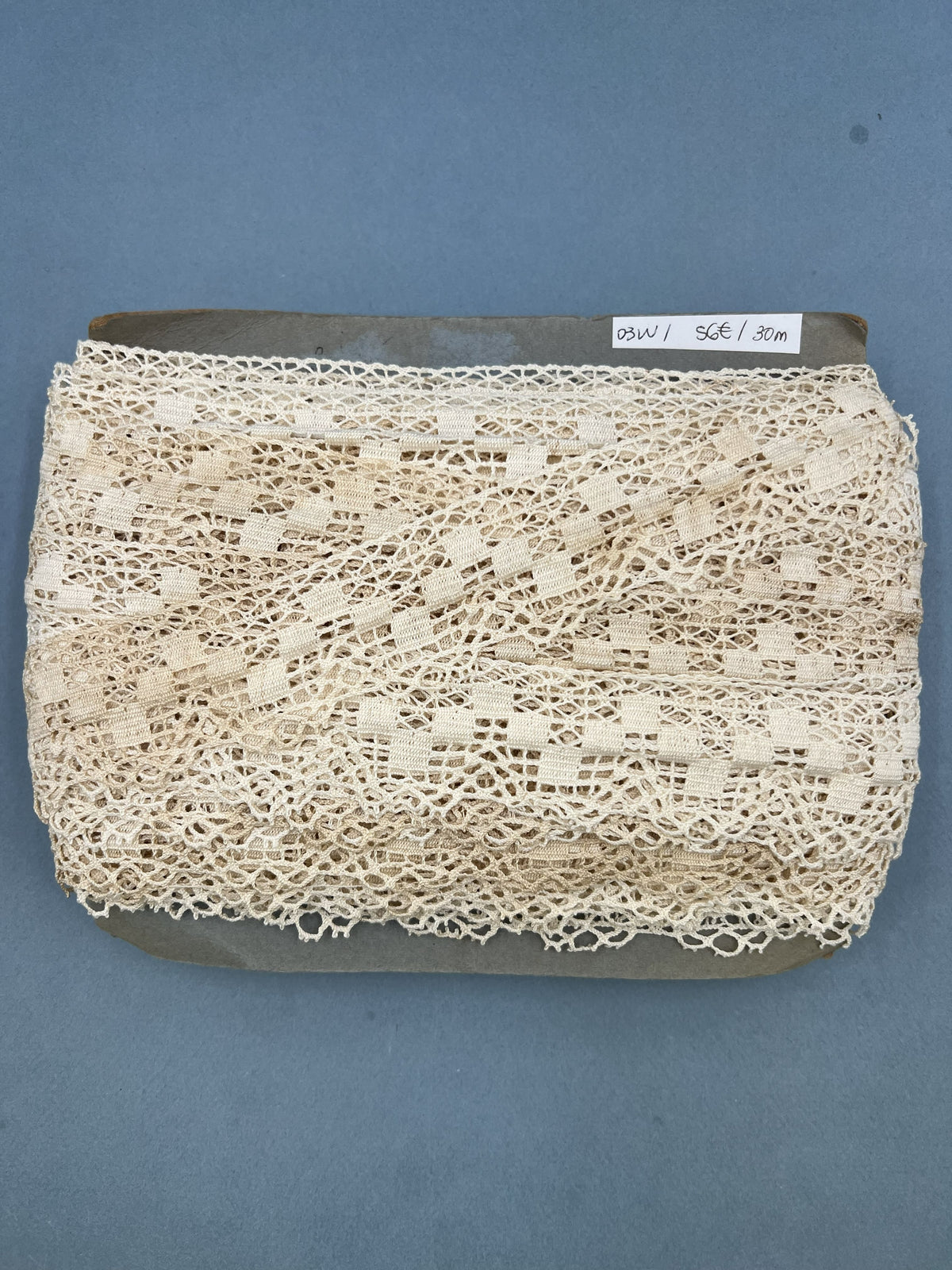 Wholesale Vintage French Lace Trim – 30m – Le Puy-en-Velay Cotton Lace