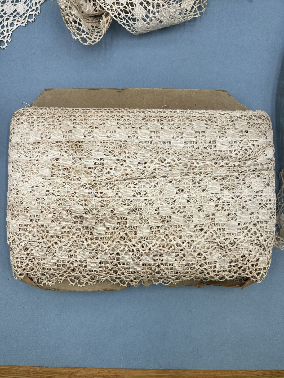 Wholesale Vintage French Lace Trim – 30m – Le Puy-en-Velay Cotton Lace