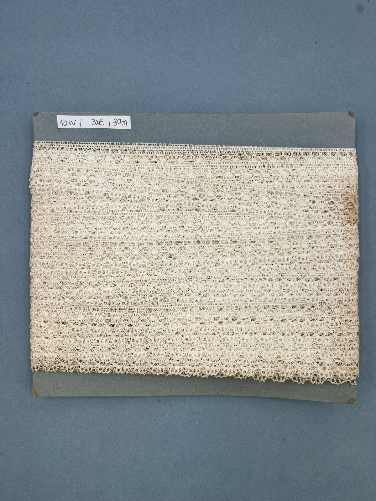 Wholesale Vintage French Lace Trim – 30m – Le Puy-en-Velay Cotton Lace
