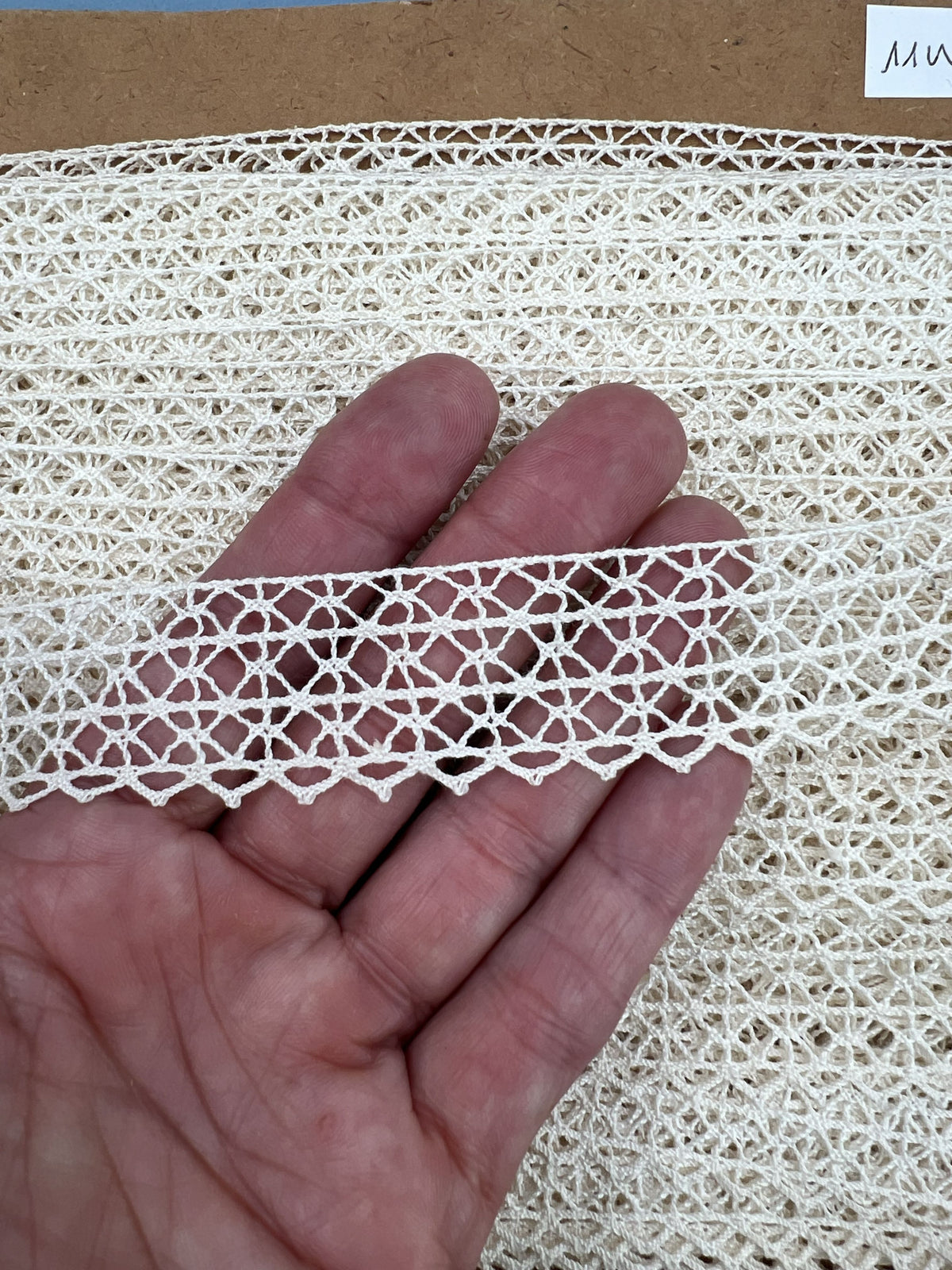 Wholesale Vintage French Lace Trim – 30m – Le Puy-en-Velay Cotton Lace