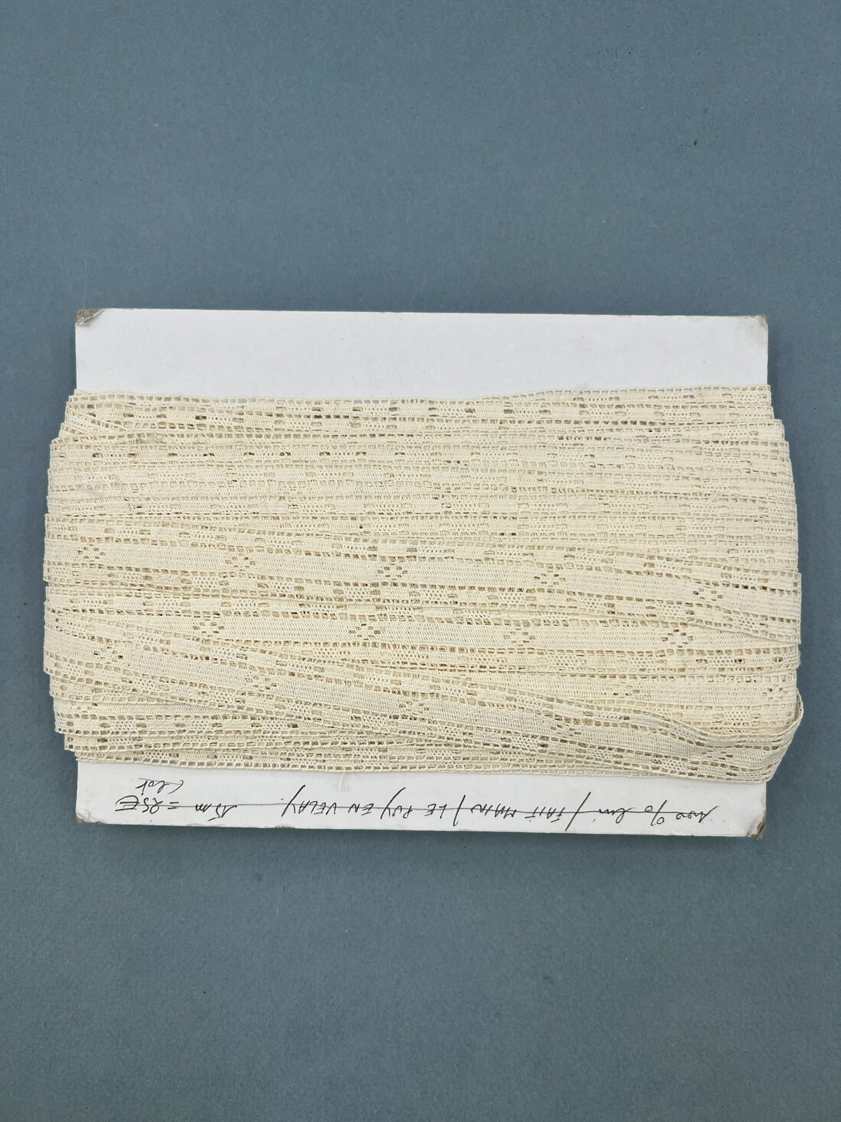 Wholesale Vintage French Lace Trim – 38m – Le Puy-en-Velay Cotton Lace