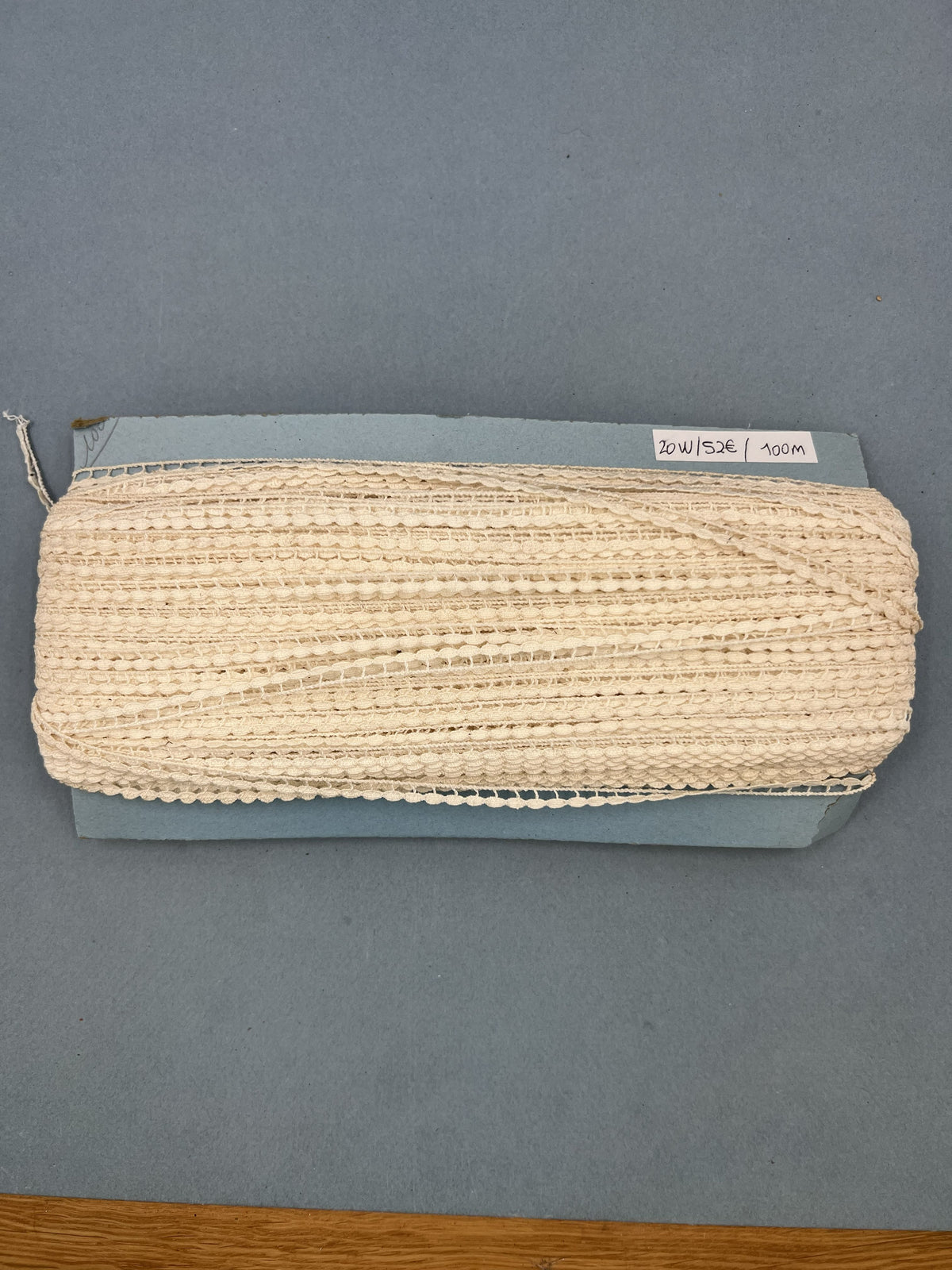 Wholesale Vintage French Lace Trim – 100m – Le Puy-en-Velay Cotton Lace