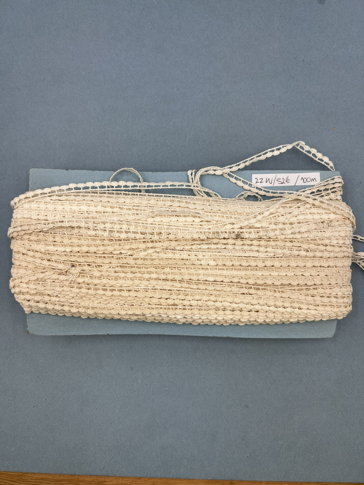 Wholesale Vintage French Lace Trim – 100m – Le Puy-en-Velay Cotton Lace