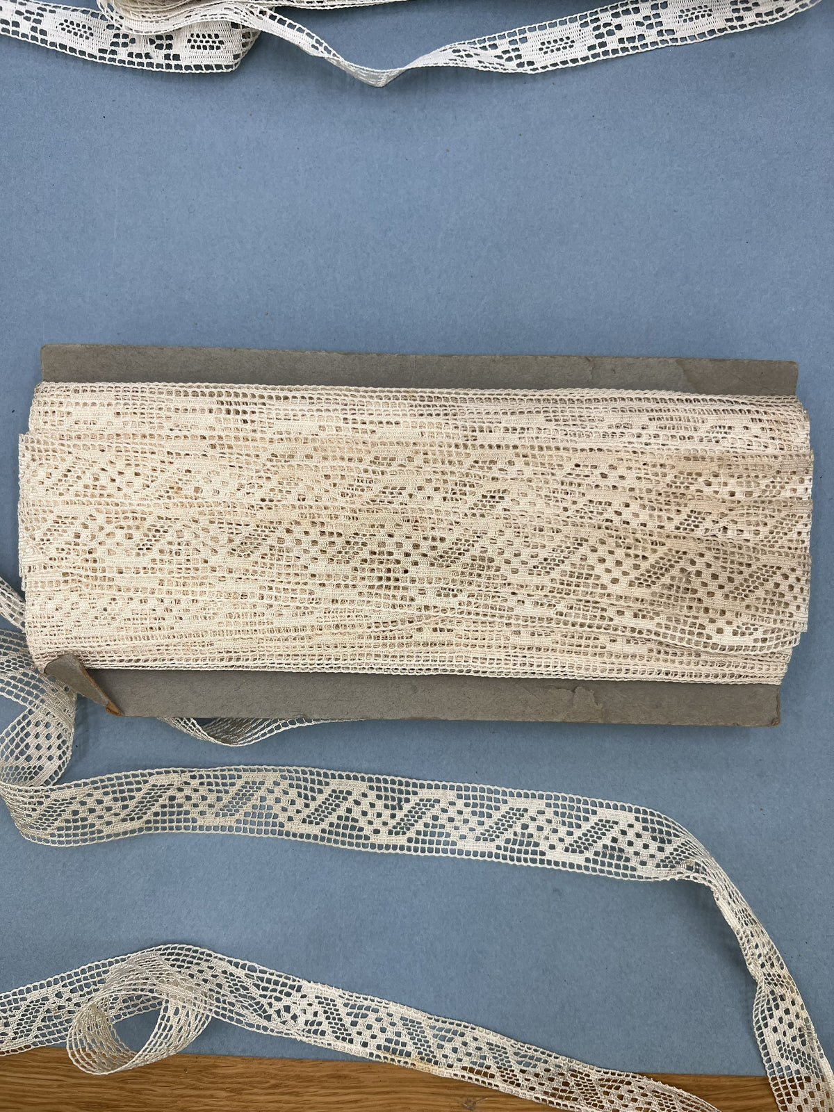 Wholesale Vintage French Lace Trim – 30m – Le Puy-en-Velay Cotton Lace