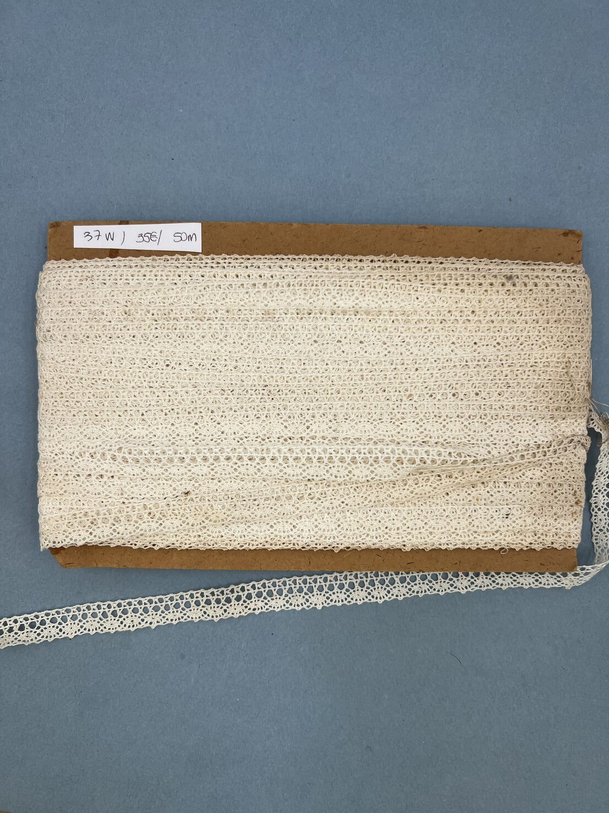 Wholesale Vintage French Lace Trim – 50m – Le Puy-en-Velay Cotton Lace