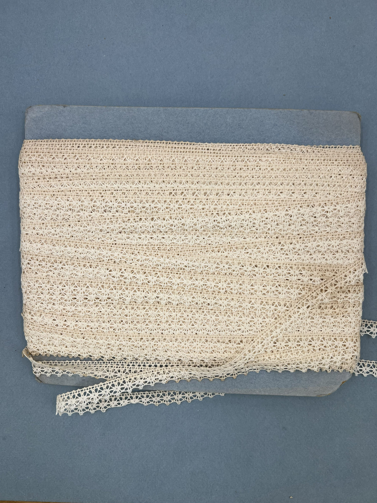 Wholesale Vintage French Lace Trim – 85m – Le Puy-en-Velay Cotton Lace