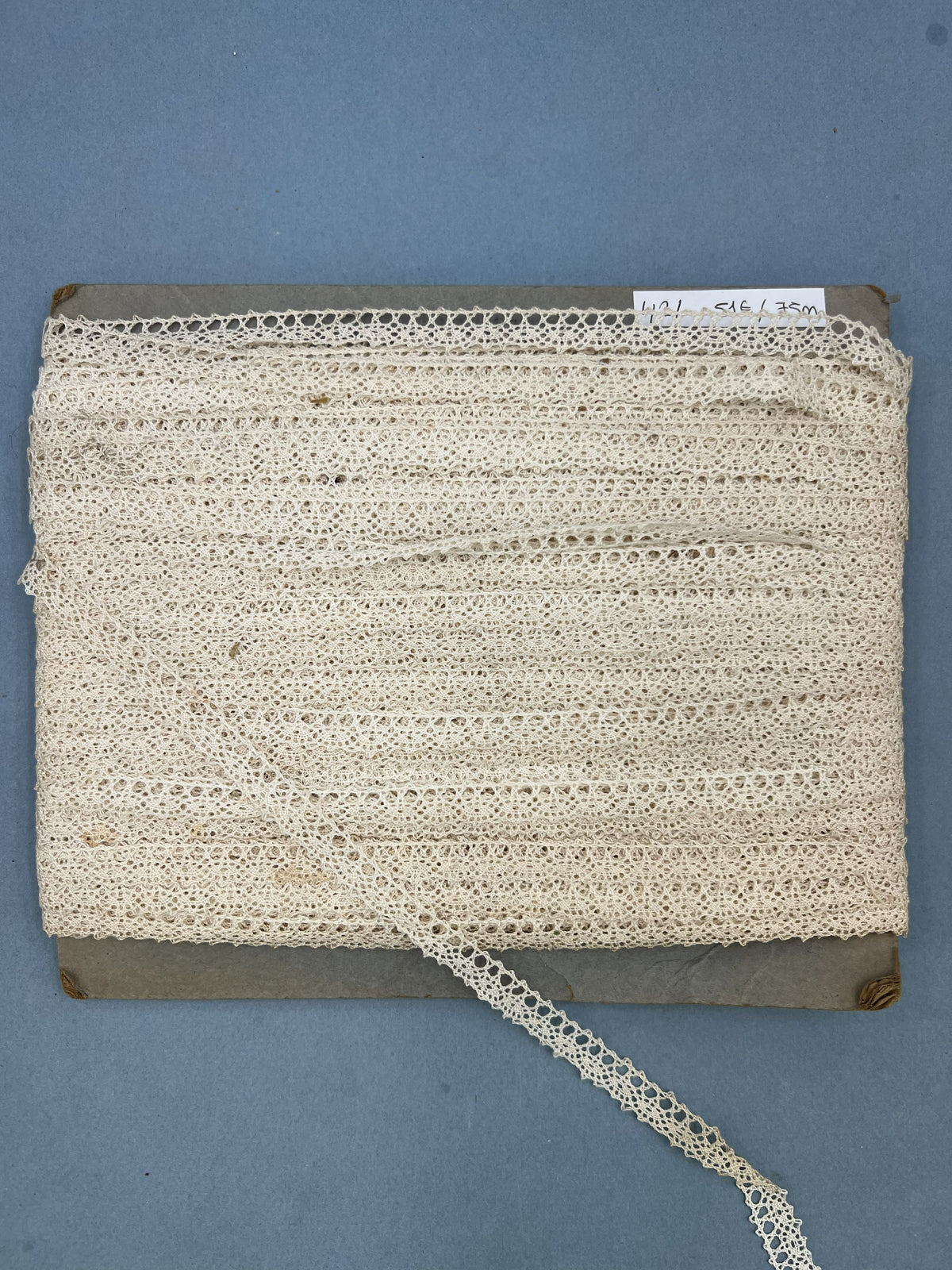Wholesale Vintage French Lace Trim – 35m – Le Puy-en-Velay Cotton Lace