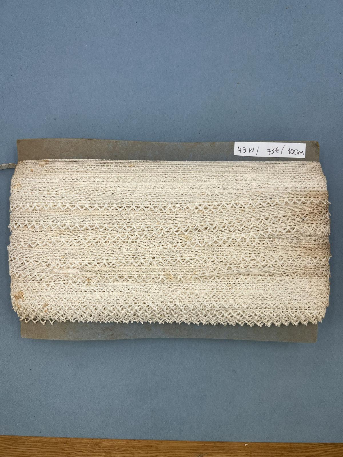 Wholesale Vintage French Lace Trim – 100m – Le Puy-en-Velay Cotton Lace