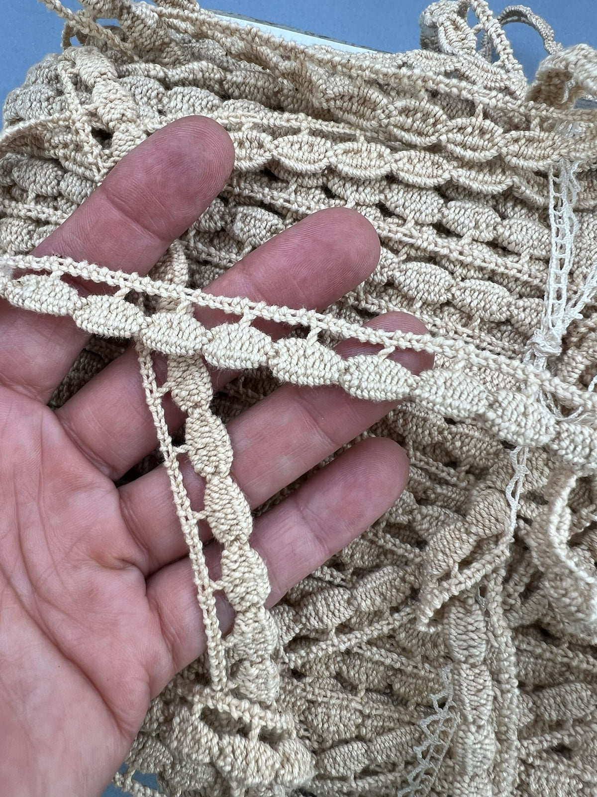 Wholesale Vintage French Lace Trim – 100m – Le Puy-en-Velay Cotton Lace