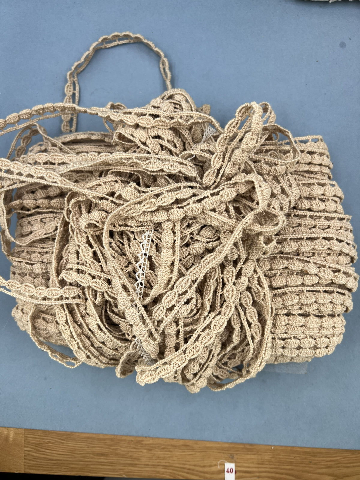 Wholesale Vintage French Lace Trim – 100m – Le Puy-en-Velay Cotton Lace
