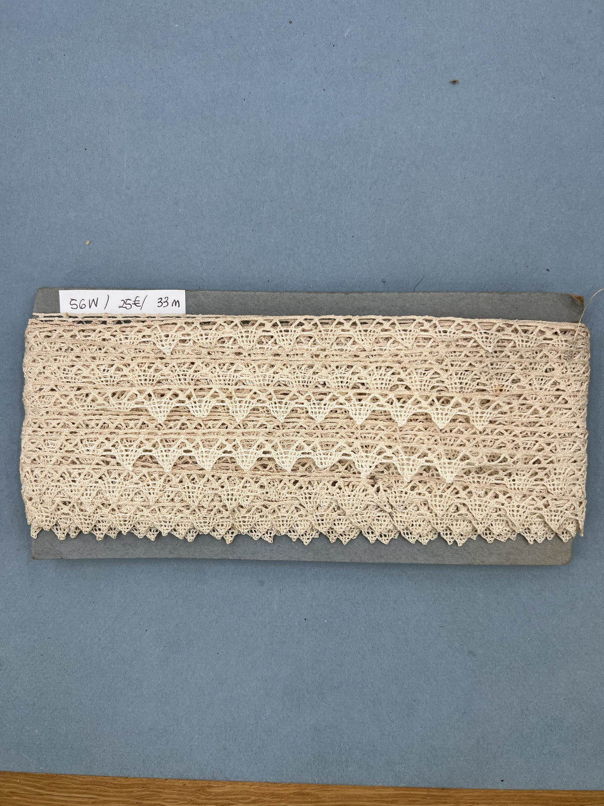 Wholesale Vintage French Lace Trim – 33m – Le Puy-en-Velay Cotton Lace