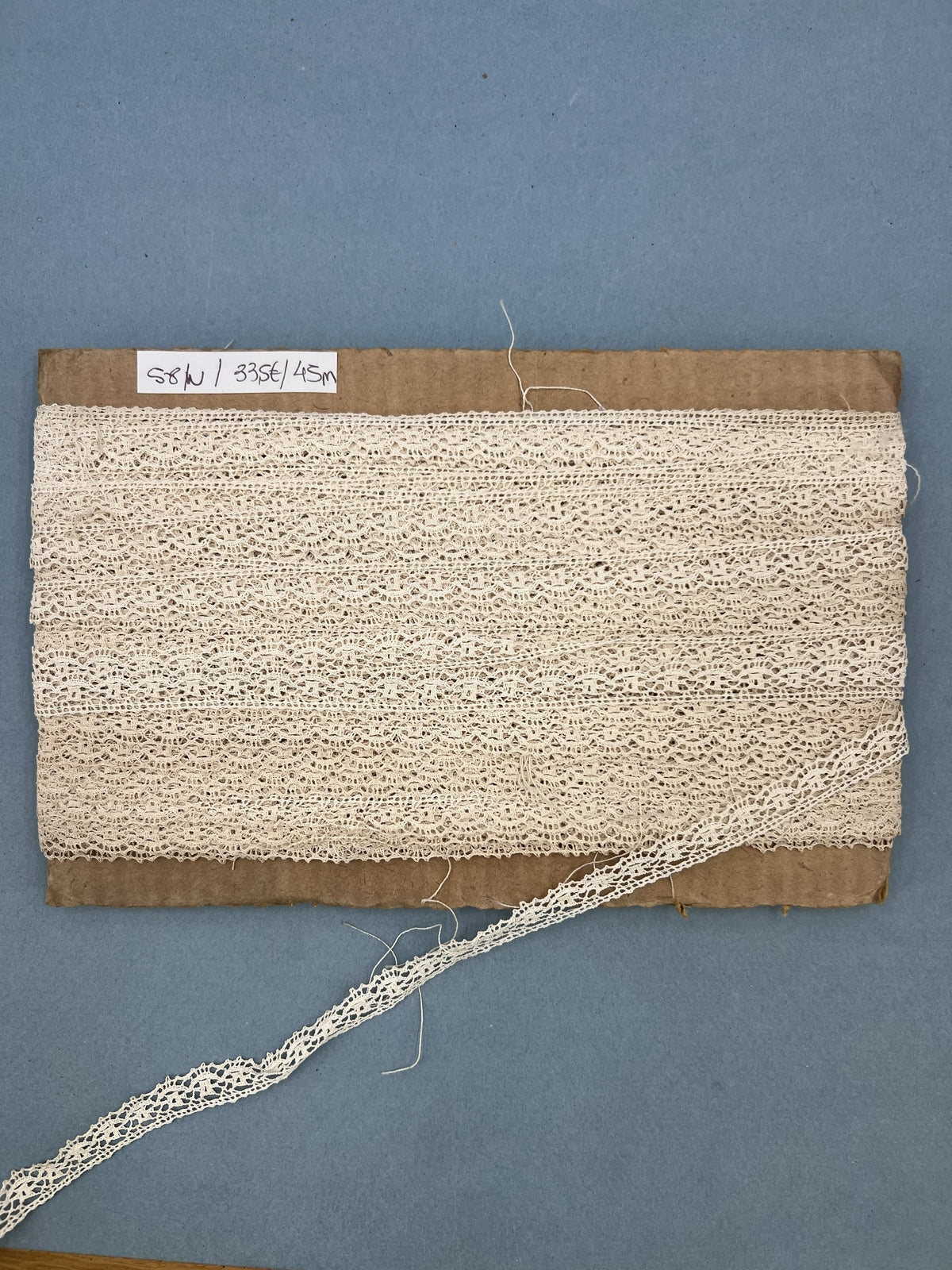 Wholesale Vintage French Lace Trim – 45m – Le Puy-en-Velay Cotton Lace