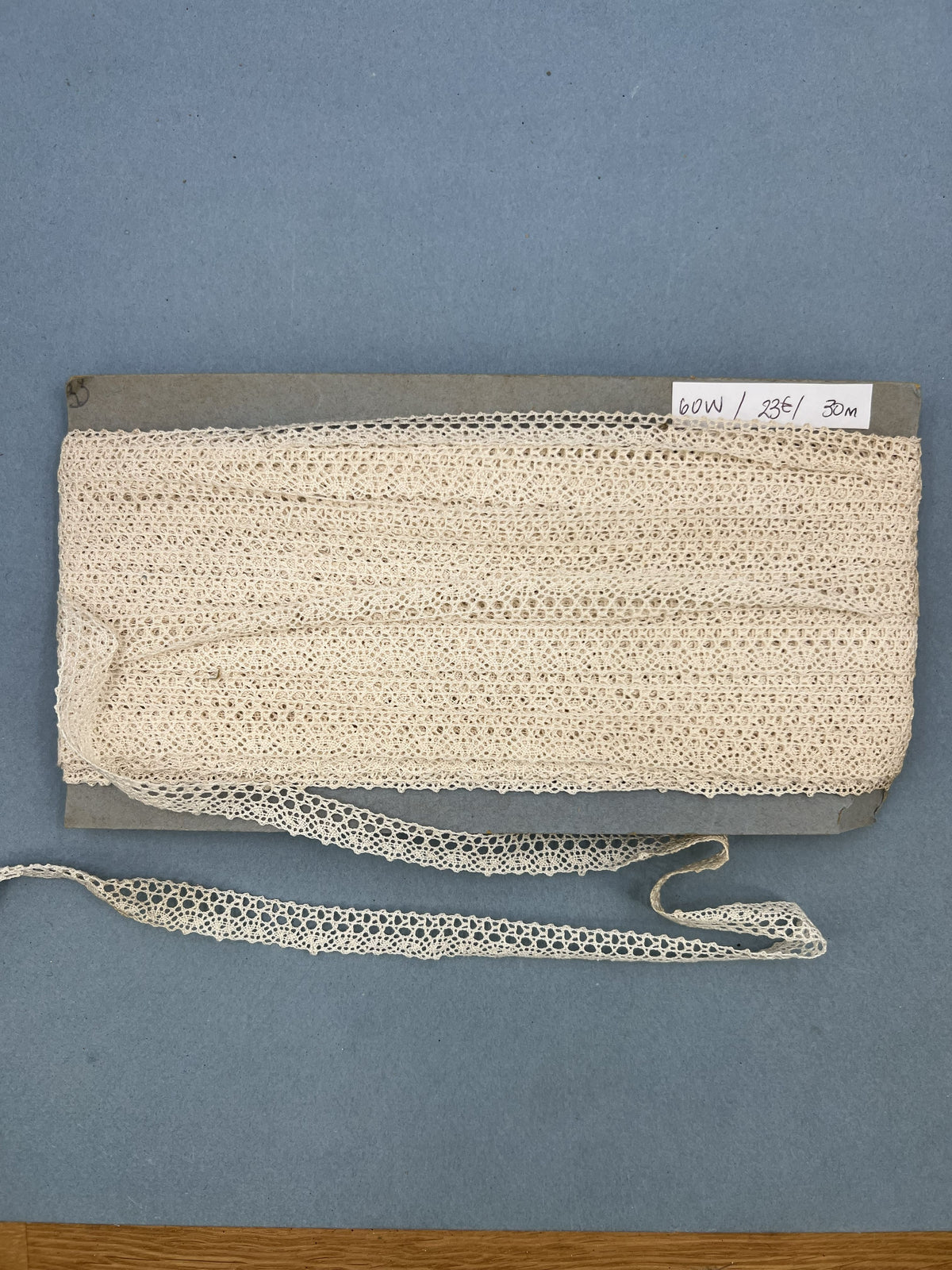 Wholesale Vintage French Lace Trim – 30m – Le Puy-en-Velay Cotton Lace