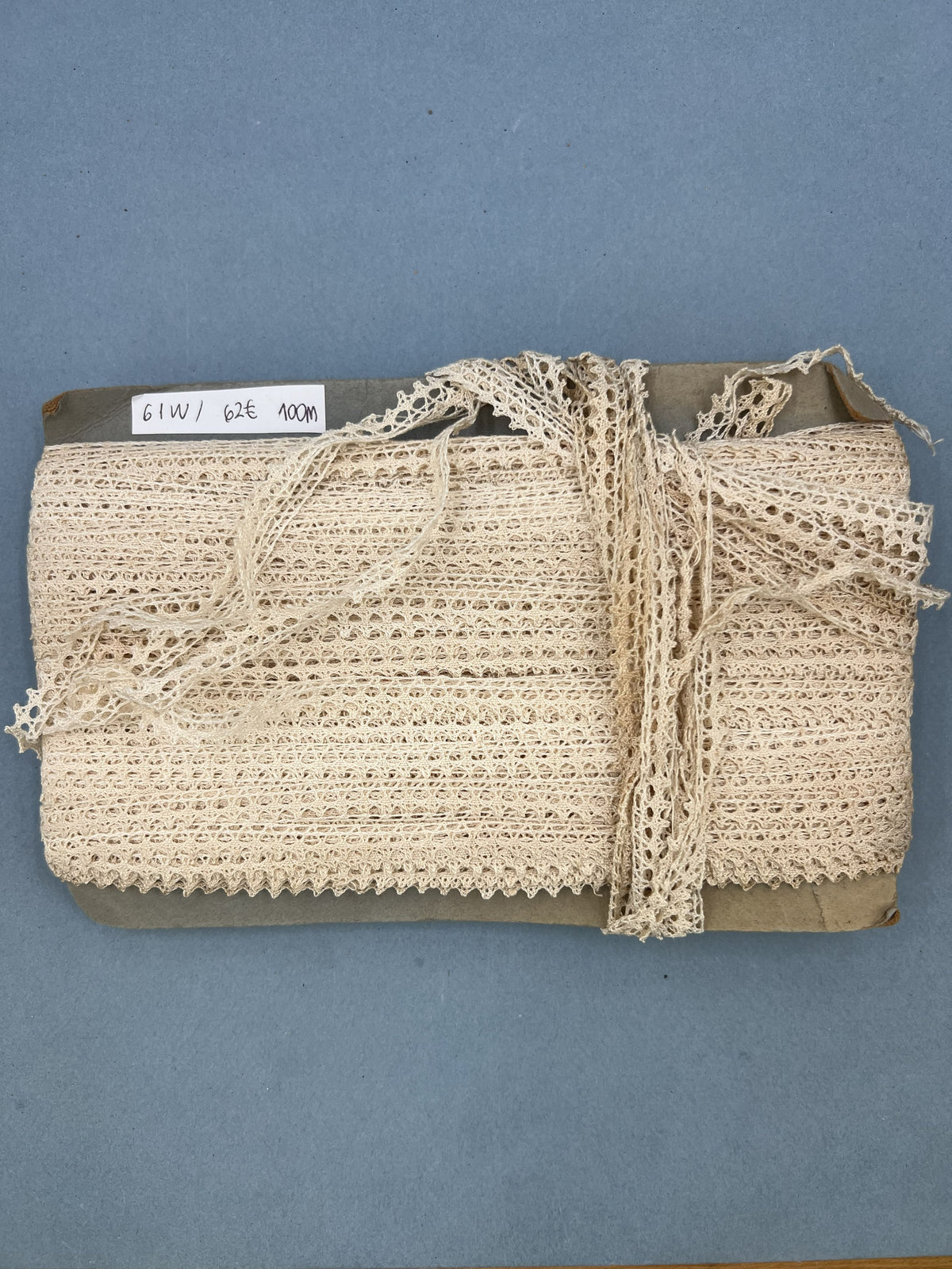 Wholesale Vintage French Lace Trim – 100m – Le Puy-en-Velay Cotton Lace
