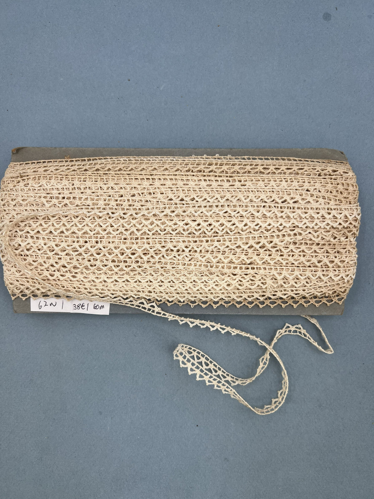 Wholesale Vintage French Lace Trim – 60m – Le Puy-en-Velay Cotton Lace