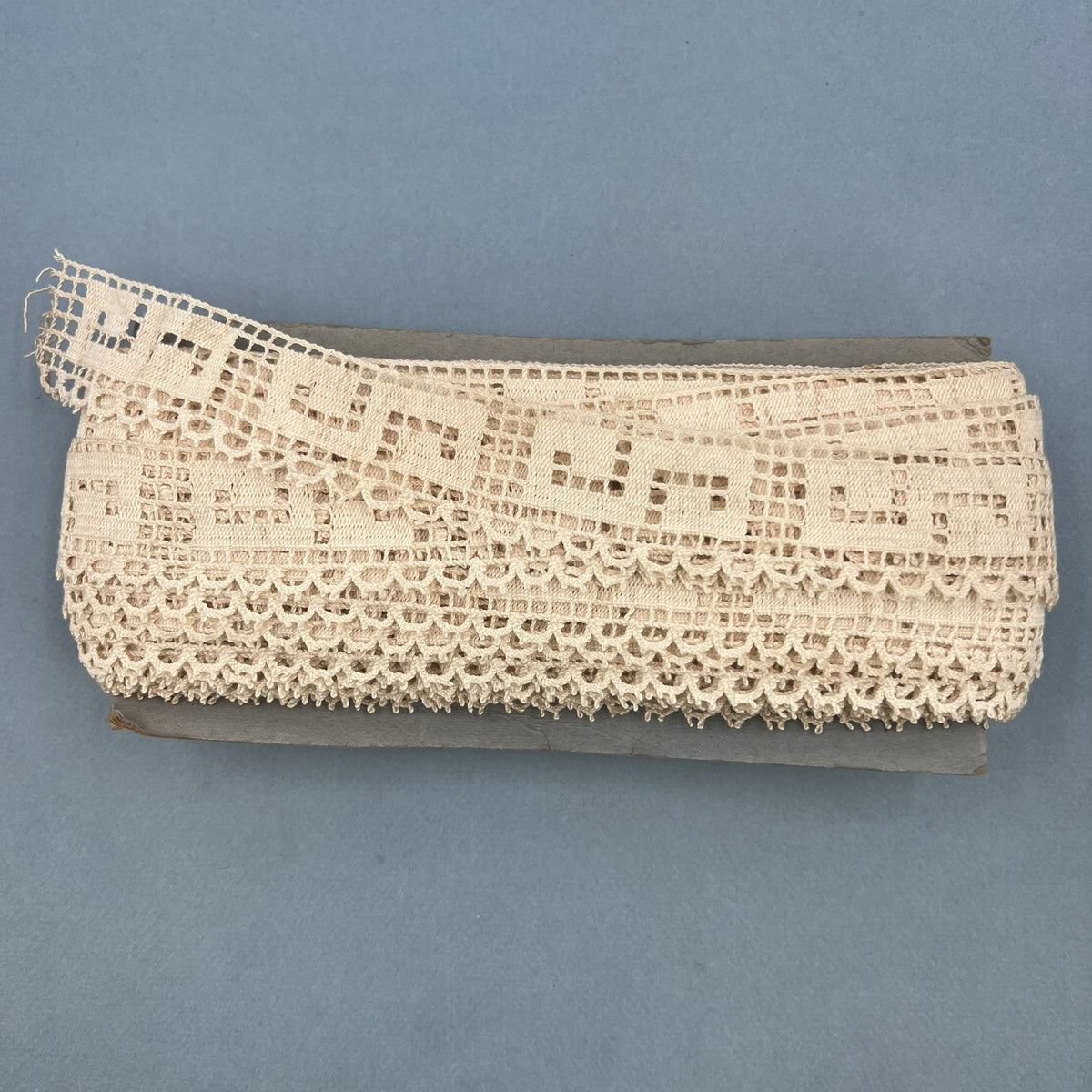 Wholesale Vintage French Lace Trim – 22m – Le Puy-en-Velay Cotton Lace