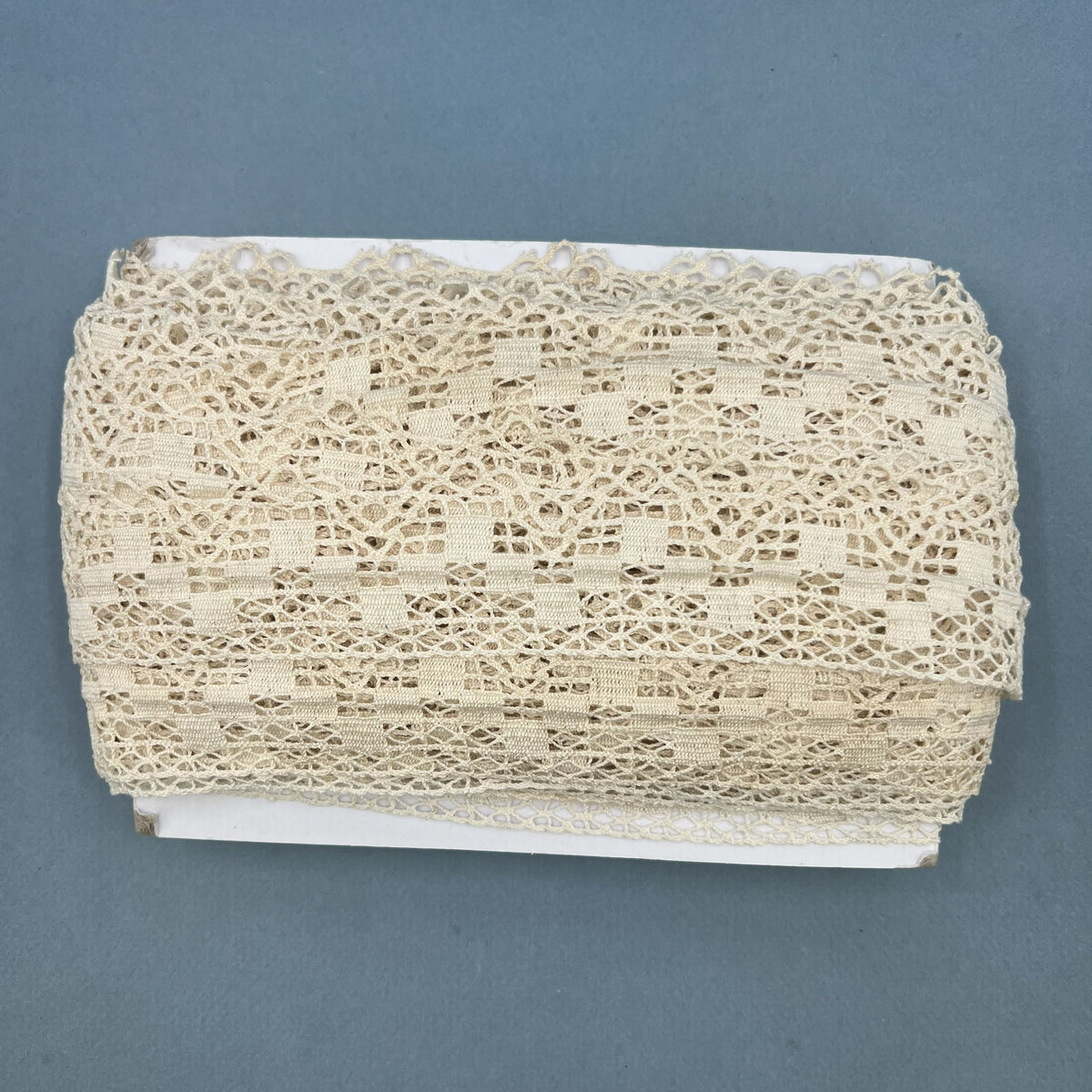 Wholesale Vintage French Lace Trim – 23m – Le Puy-en-Velay Cotton Lace