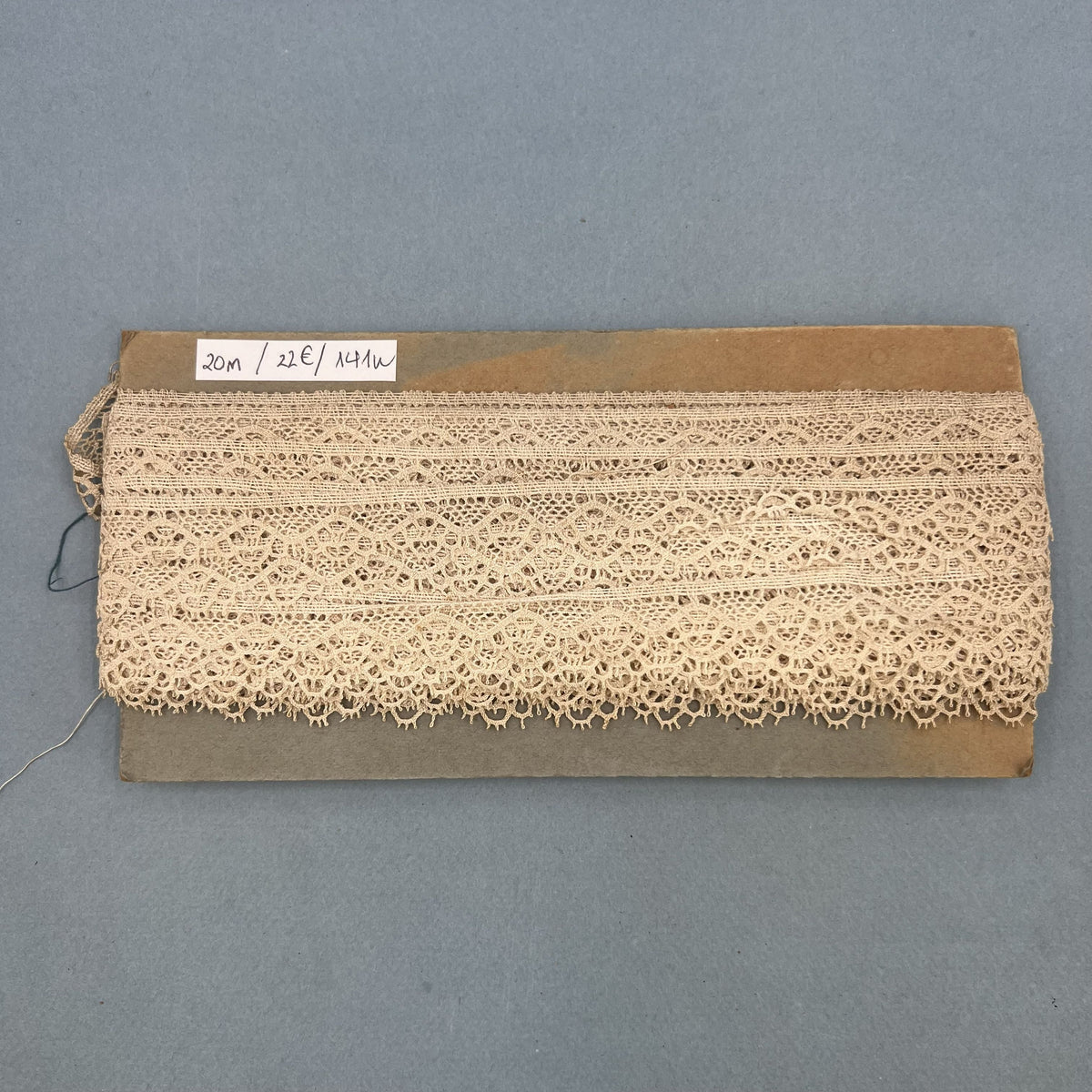 Wholesale Vintage French Lace Trim – 20m – Le Puy-en-Velay Cotton Lace