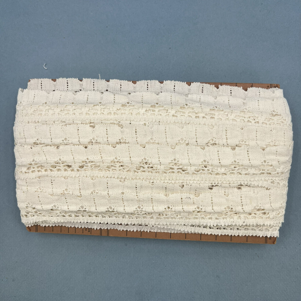 Wholesale Vintage French Lace Trim – 30m – Le Puy-en-Velay Cotton Lace